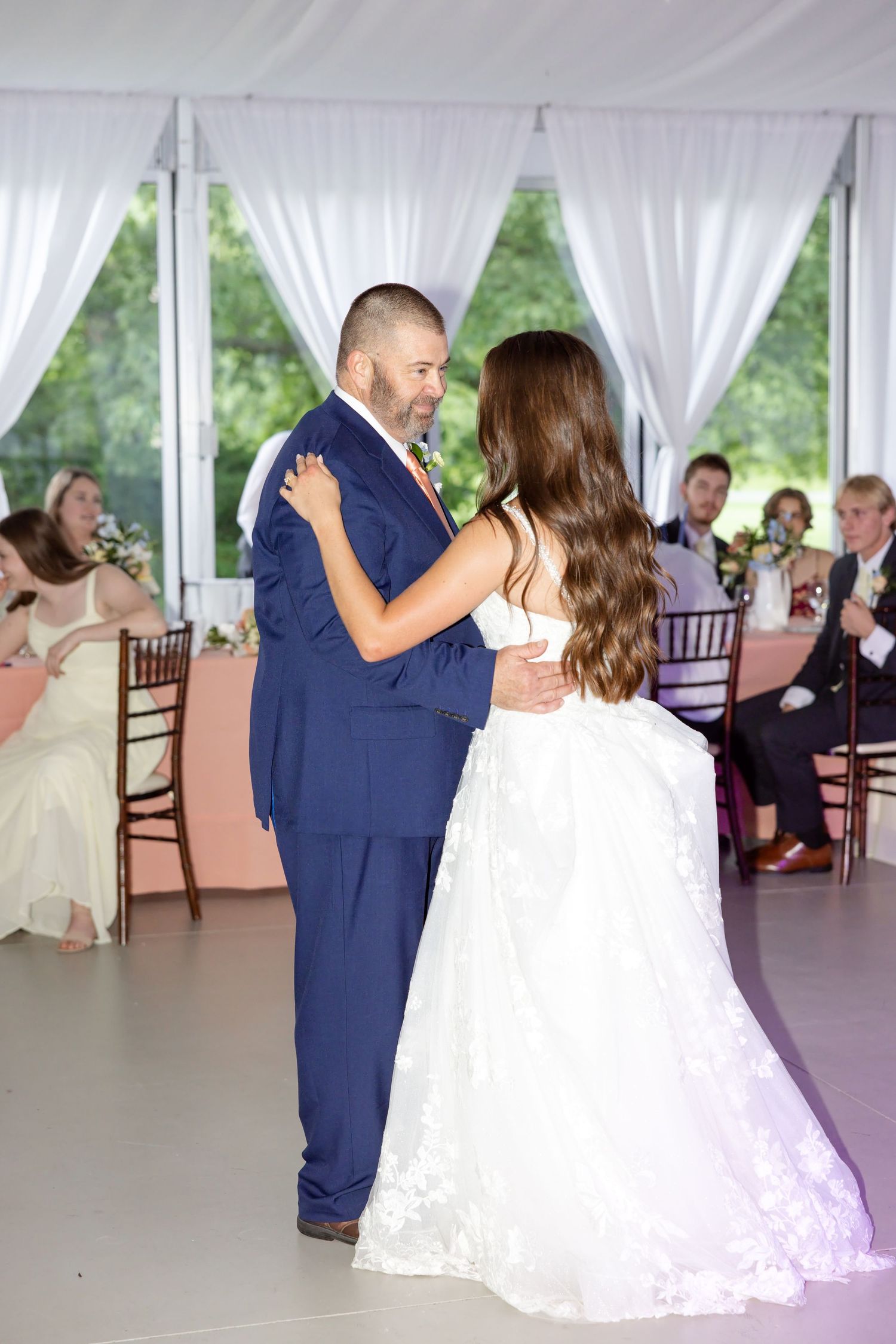 Elegant summer wedding at The Beverly Mansion in Marengo, Ohio captured by Dayton wedding photographers Julia & Sean Photography.