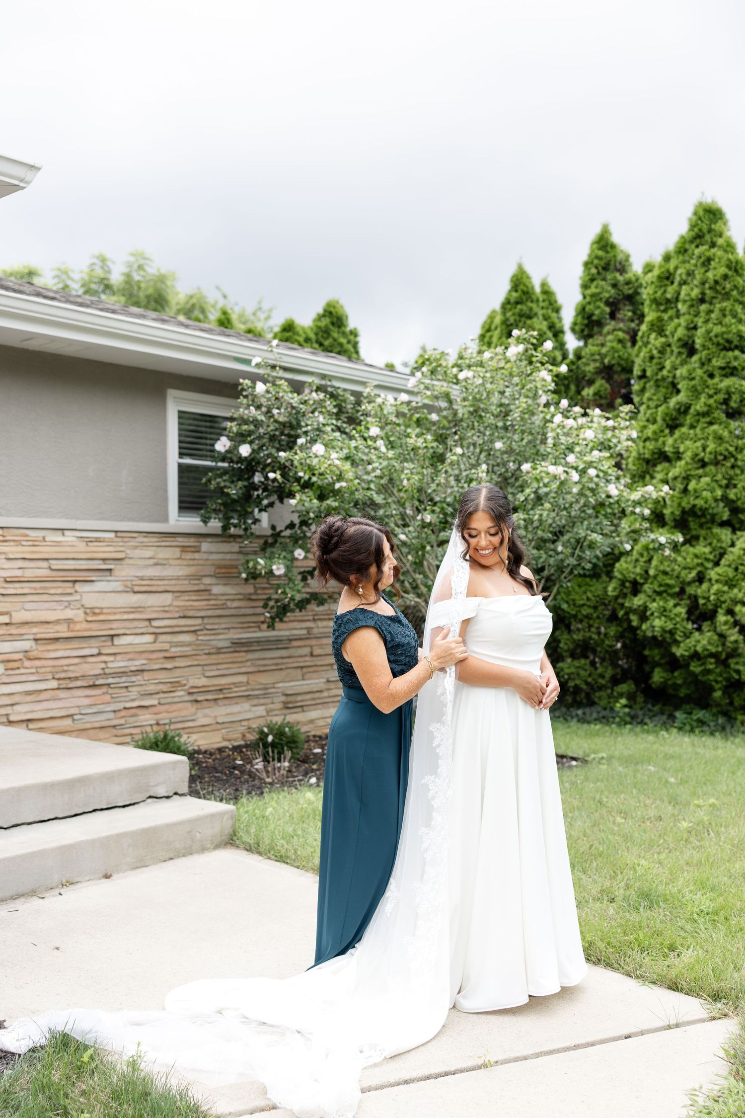 Bride and groom celebrating their Flat 51 wedding in downtown Columbus, Ohio, captured with timeless, light and airy wedding photography.