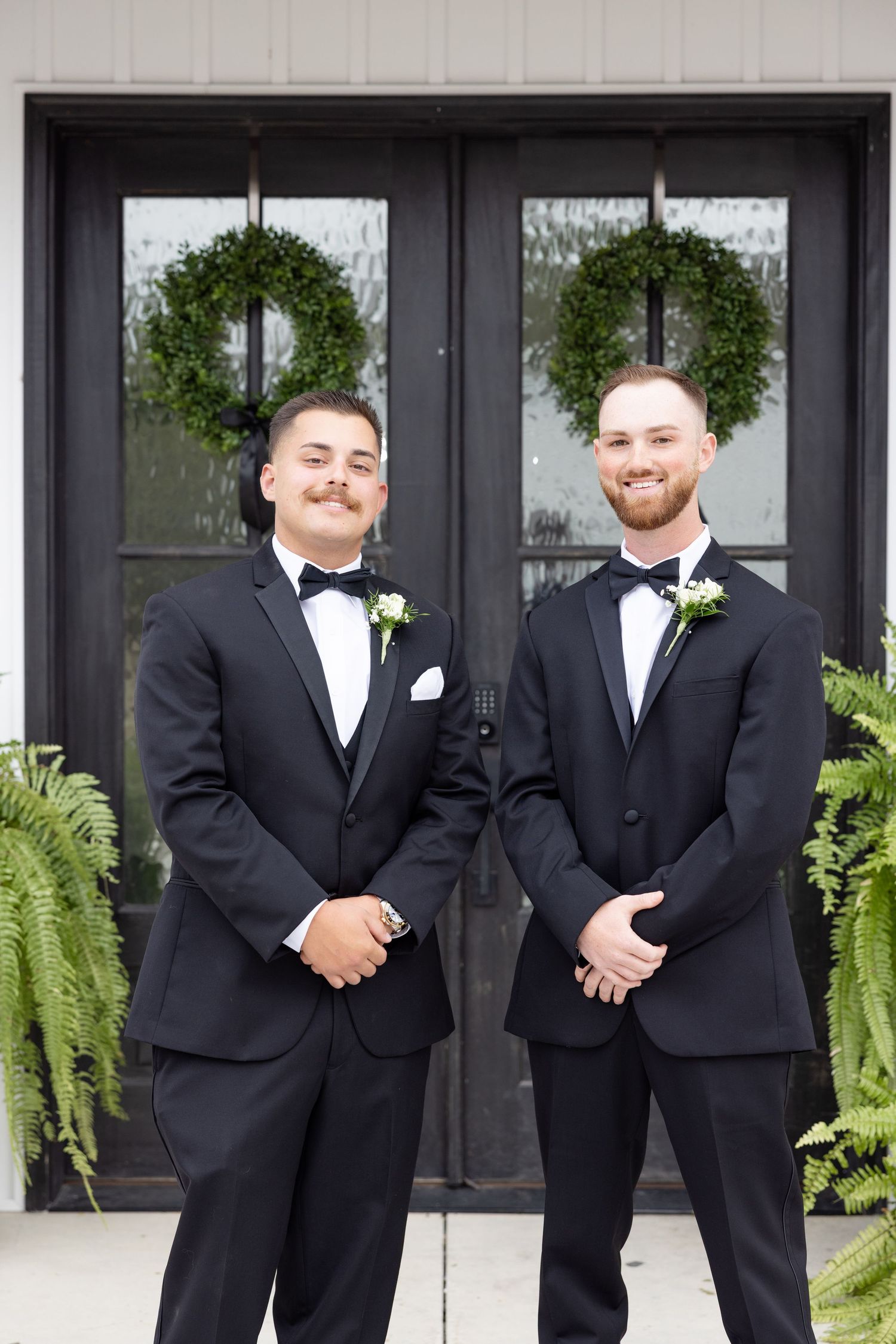 Elegant wedding at The Upton House in Guntersville, Alabama featuring a joyful bride and groom and timeless southern elegance.