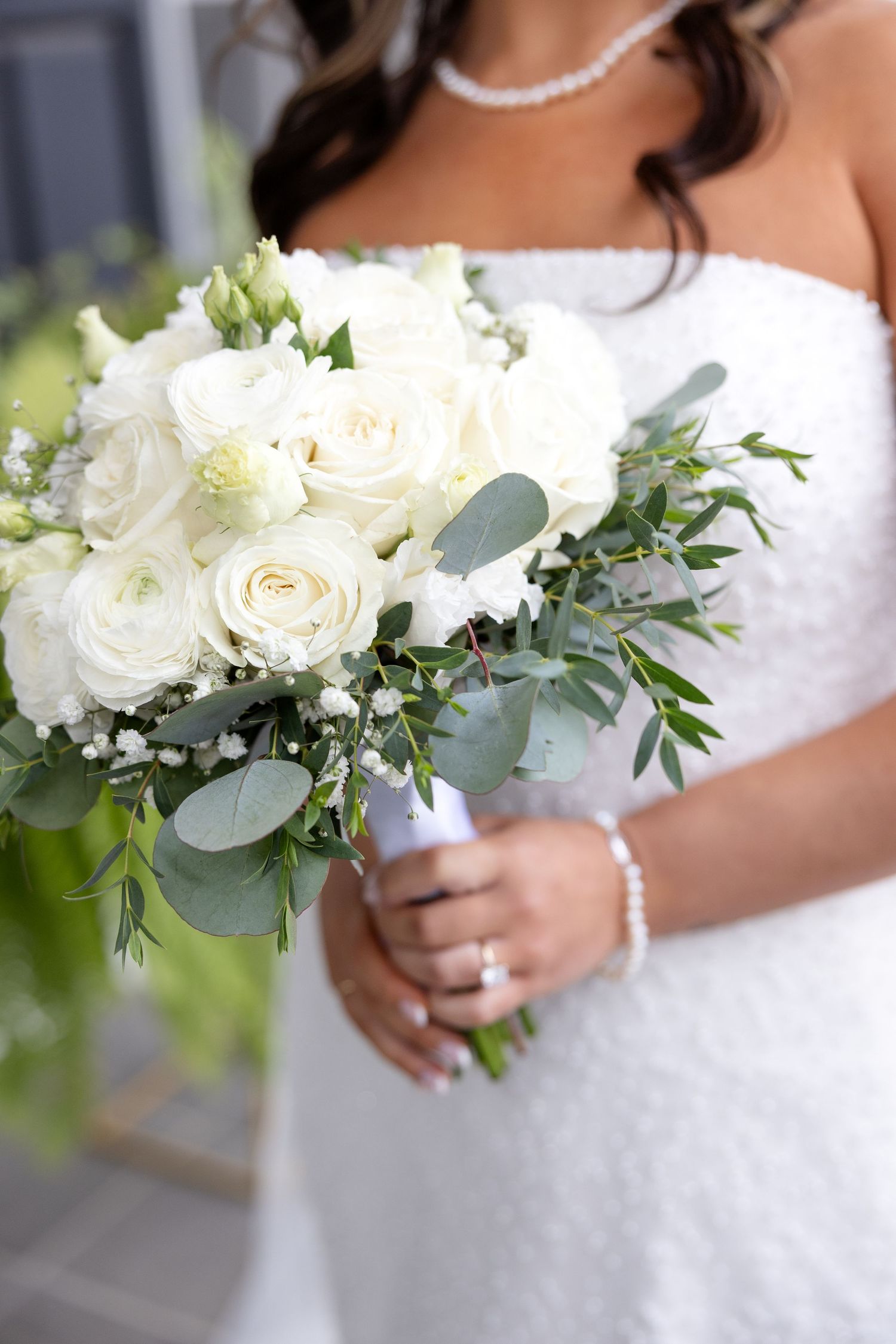 Elegant wedding at The Upton House in Guntersville, Alabama featuring a joyful bride and groom and timeless southern elegance.