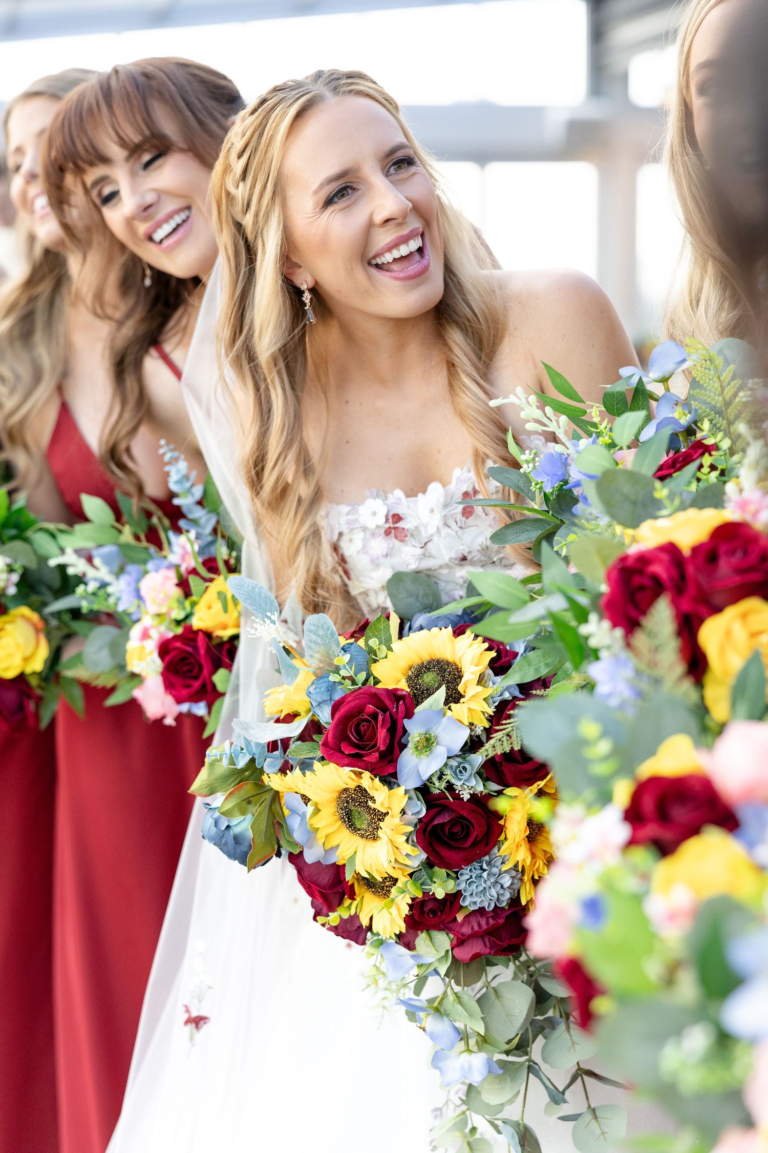 Timeless rooftop wedding at Revery in Columbus by Julia and Sean Photography, serving Dayton, Columbus & Cincinnati.
