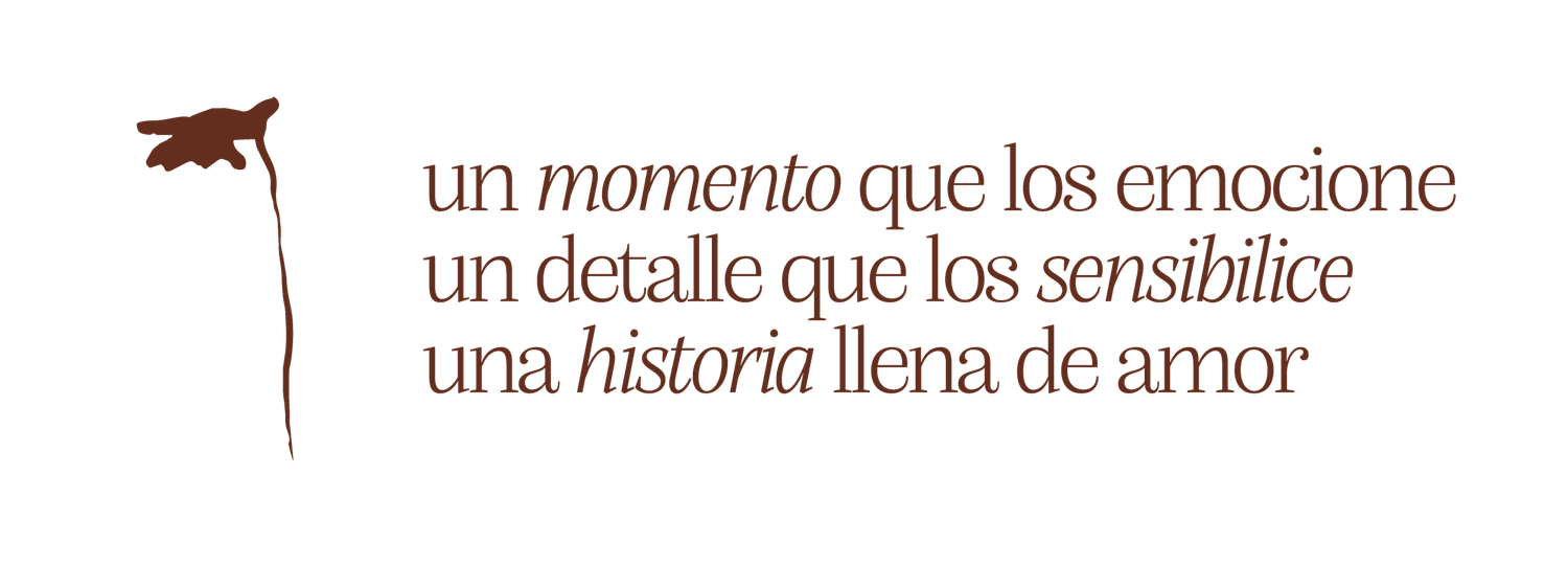 Collage of romantic Spanish text and illustrations showing hearts, flowers, and decorative elements on a beige background.
