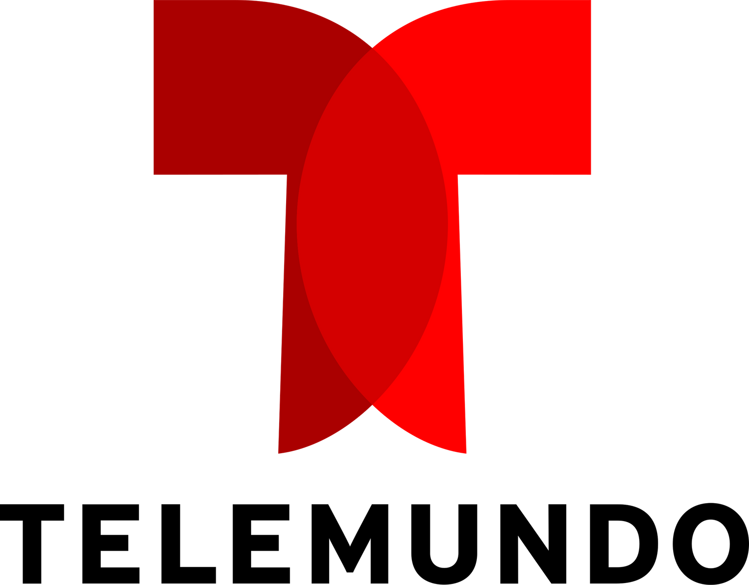 Geometric red bow tie or ribbon shaped logo design on white background.