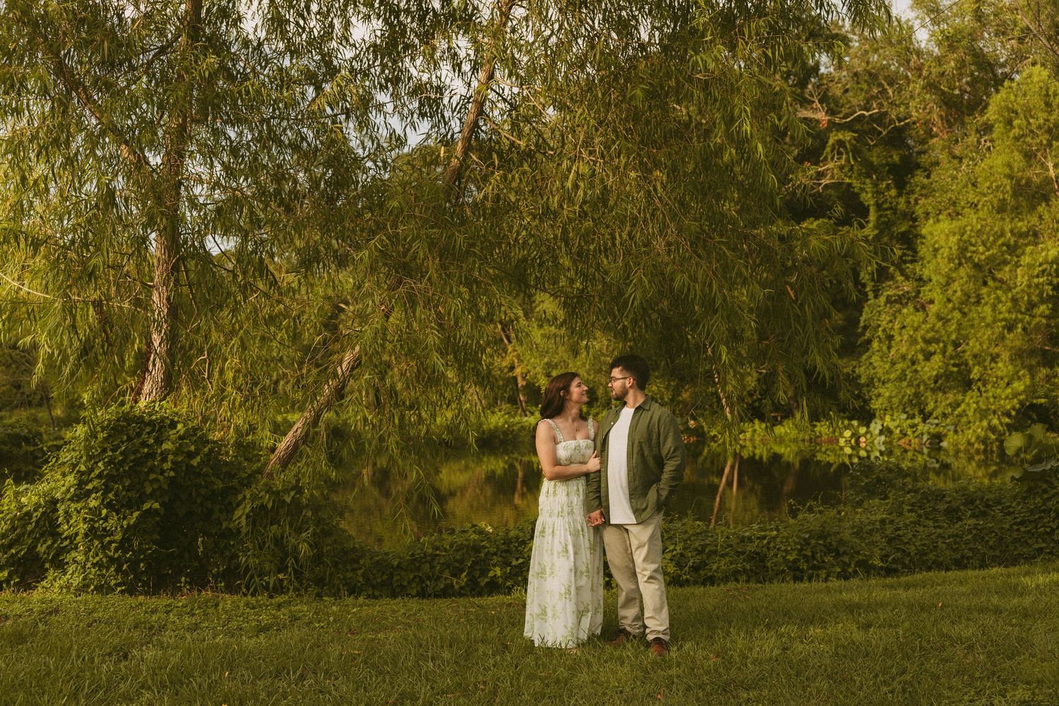 Dreamy vintage couples photography session captured by a romantic cinematic Gulf Coast photographer