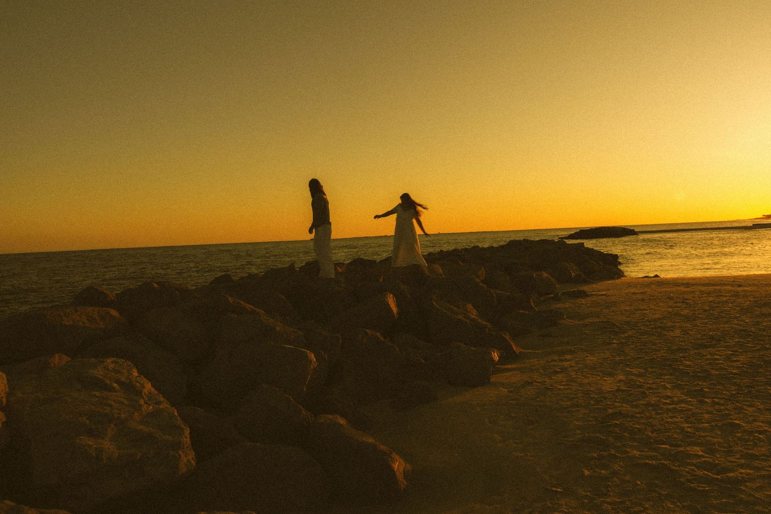 Dreamy vintage couples photography session captured by a romantic cinematic Gulf Coast photographer