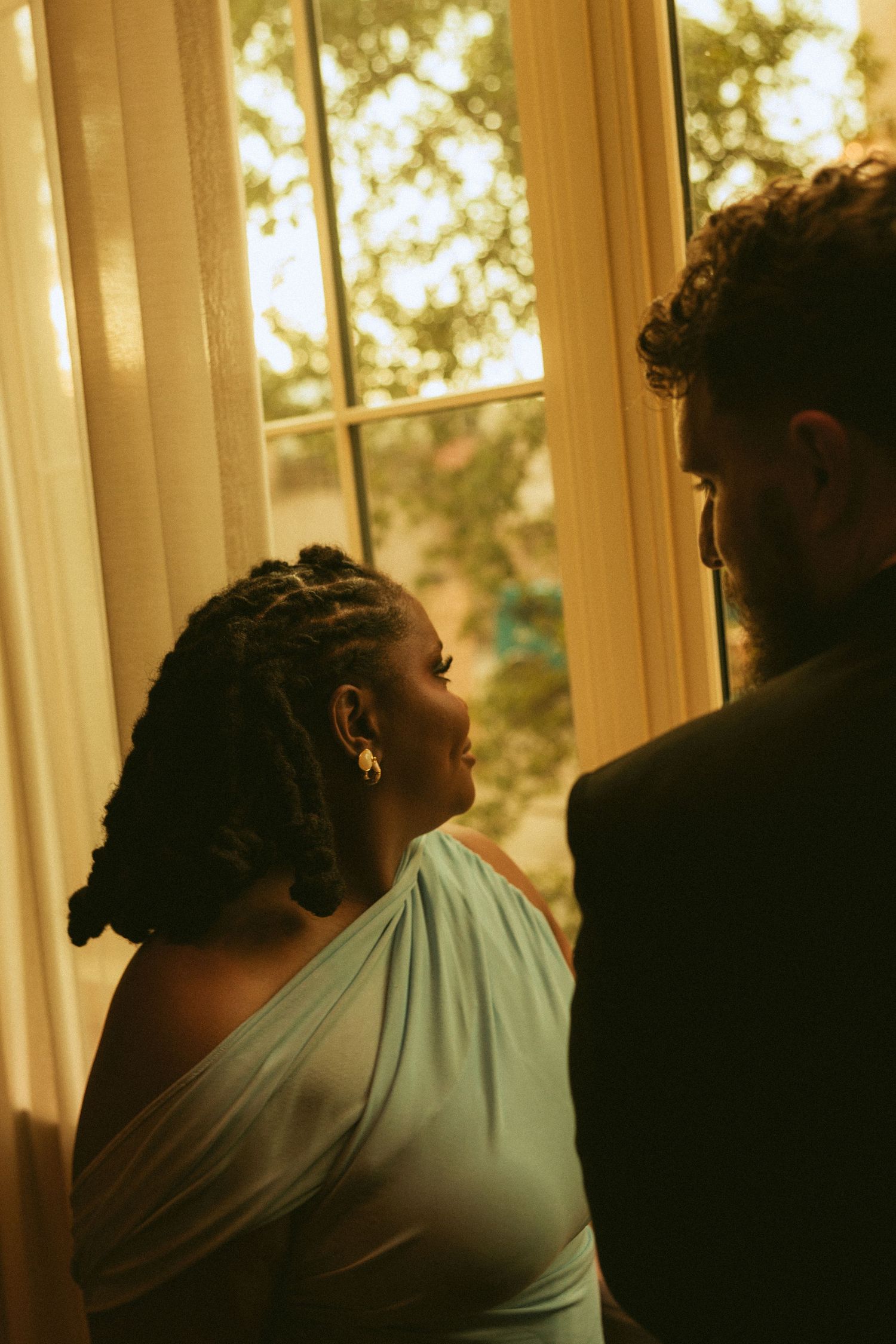Moody couples photography at The Battle House Hotel in downtown Mobile Alabama