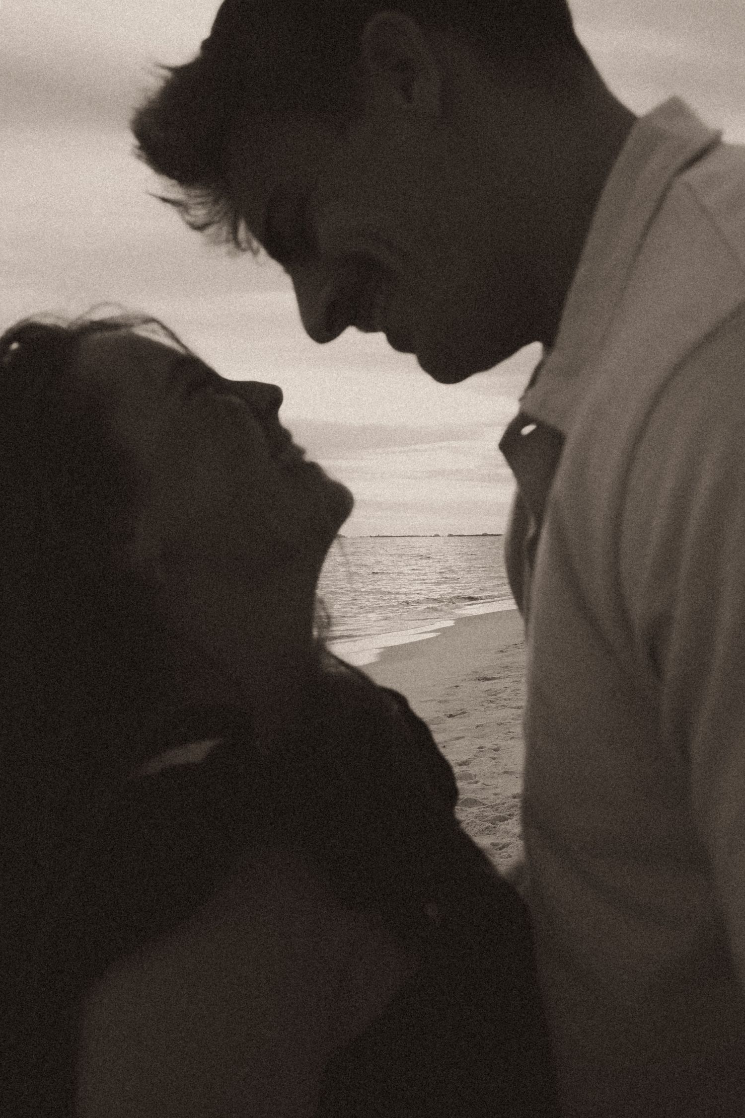 Fort Pickens Pensacola Photographer Florida Couples Proposal Cinematic Photographer on the Gulf Coast Moody Photos