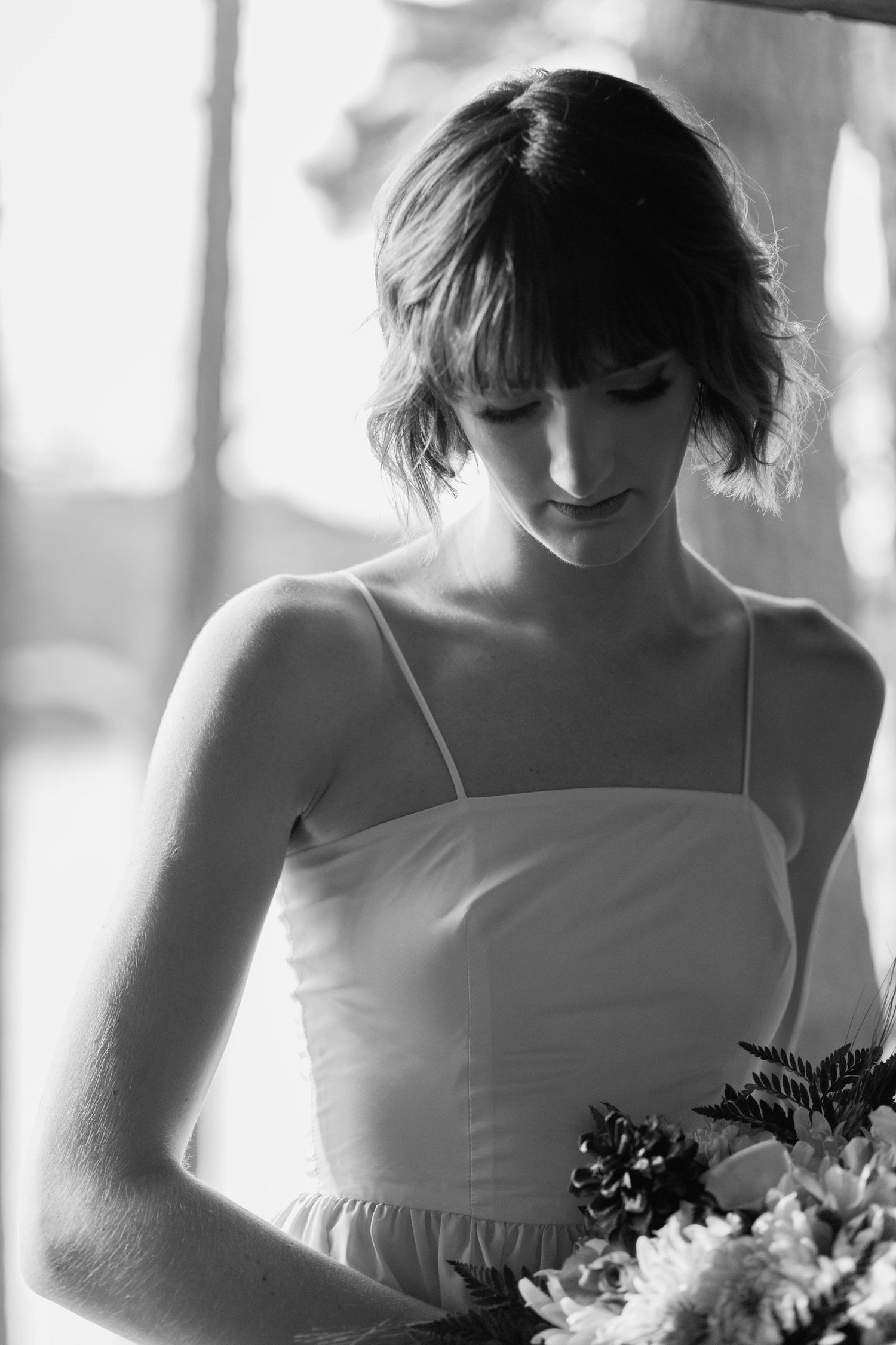 painterly portraits south shore bridal flowers