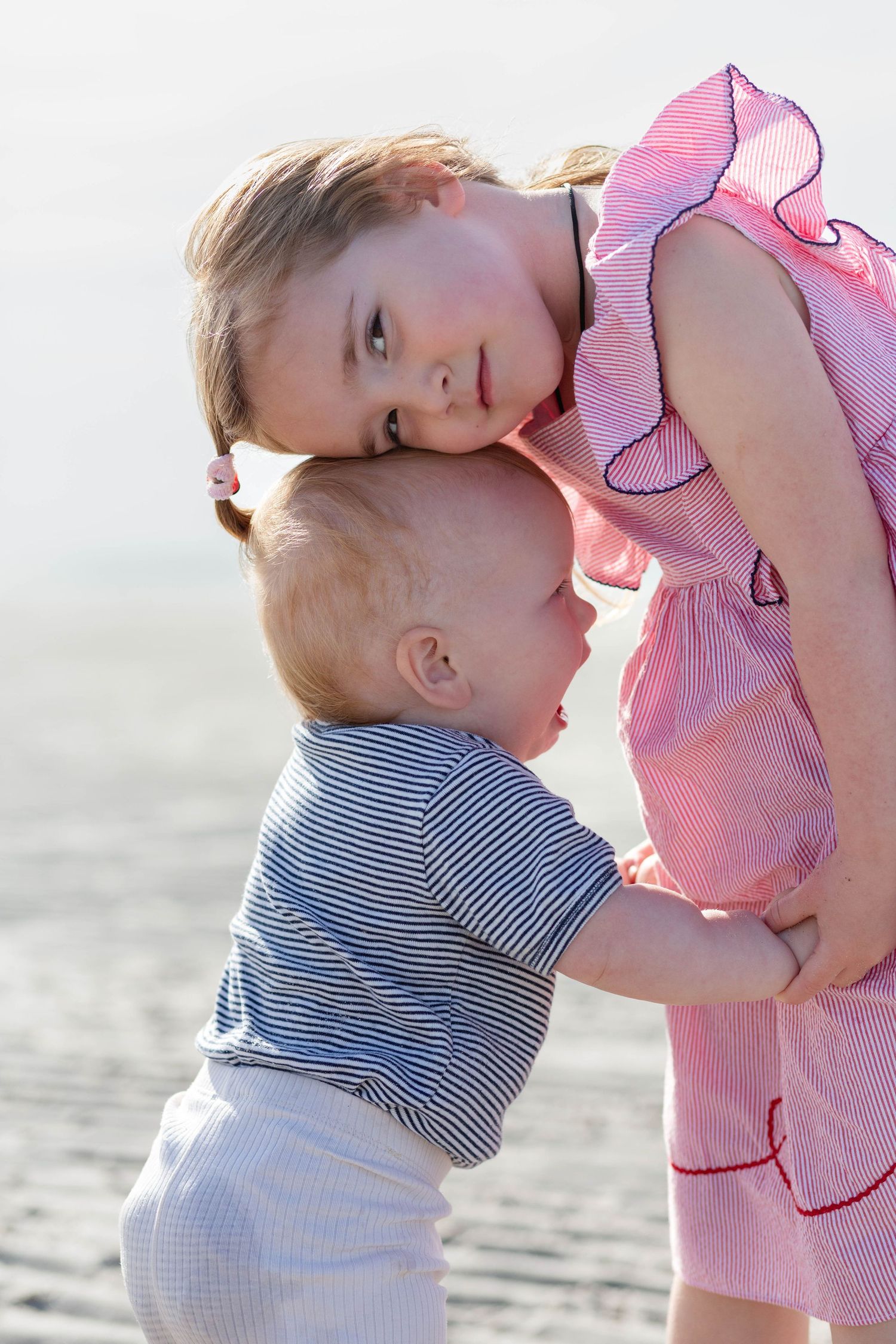 family kids photo session beach south shore