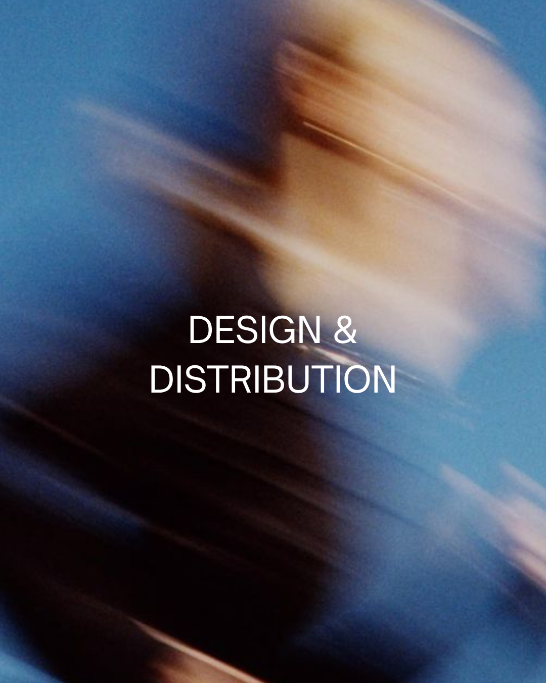 Abstract motion graphic highlighting Arketype Studio’s design and distribution services