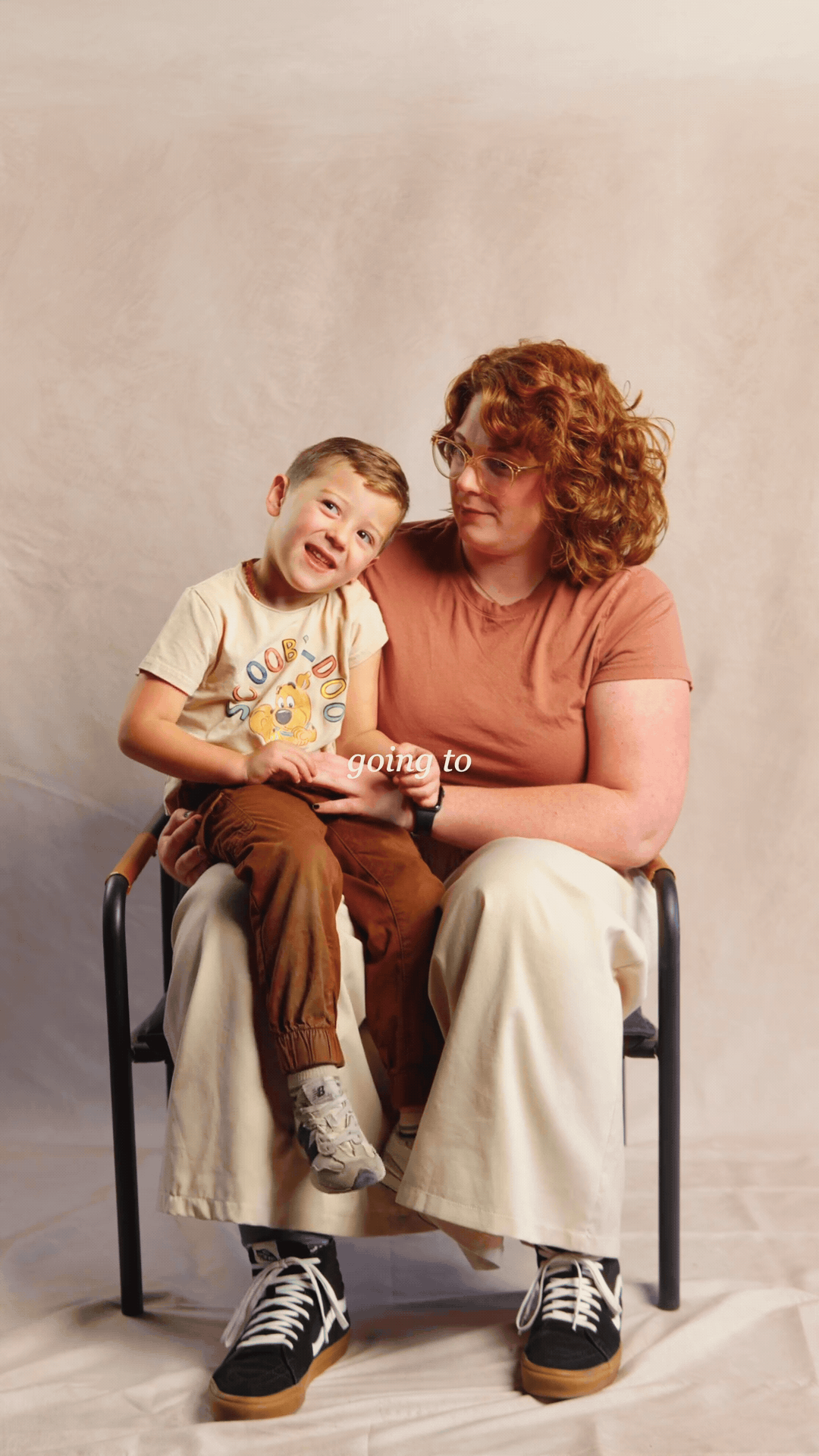 Mother and child featured as subjects in a story-driven video production filmed by Arketype Studio