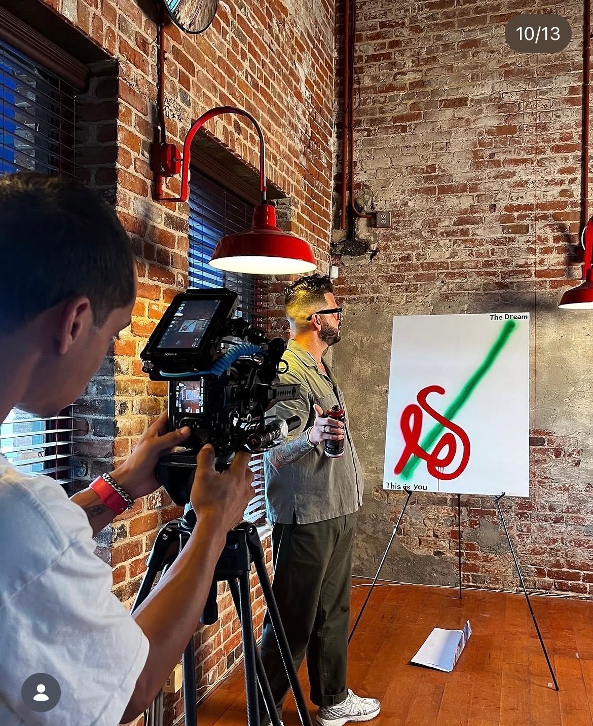 Behind the scenes content production for the promotion of 10 Things They Didn't Tell Me About Leadership by Alberto Bello