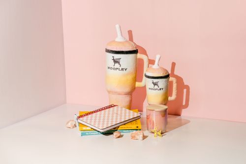 Styled Woofley drinkware social campaign