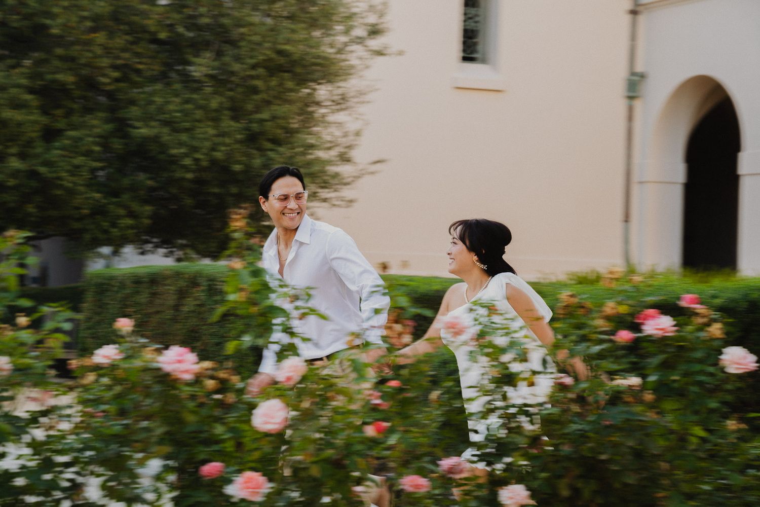 pasadena city hall engagement session cinematic
