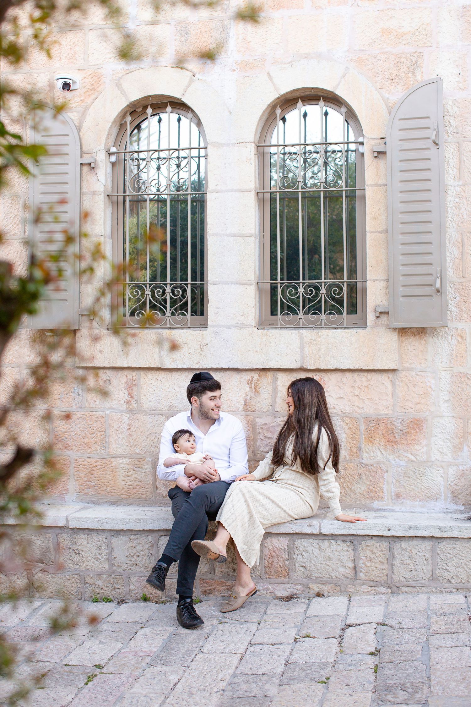Couple & Baby Photoshoot Yemin Moshe Jerusalem