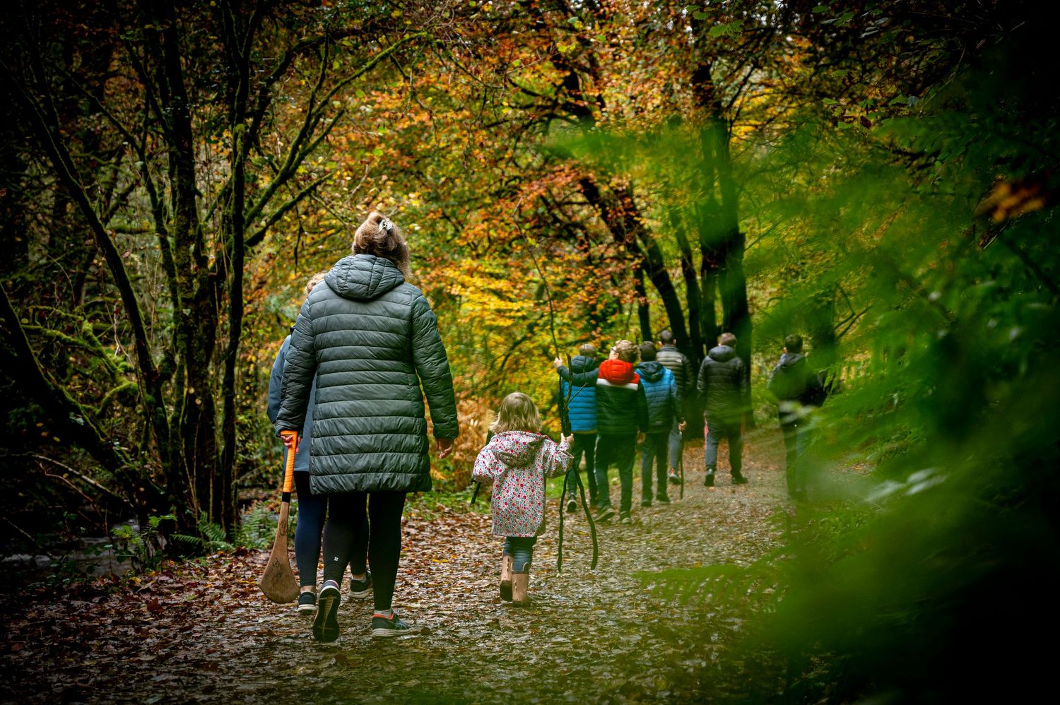 eleanor barry photography walking in the wood waterford family session