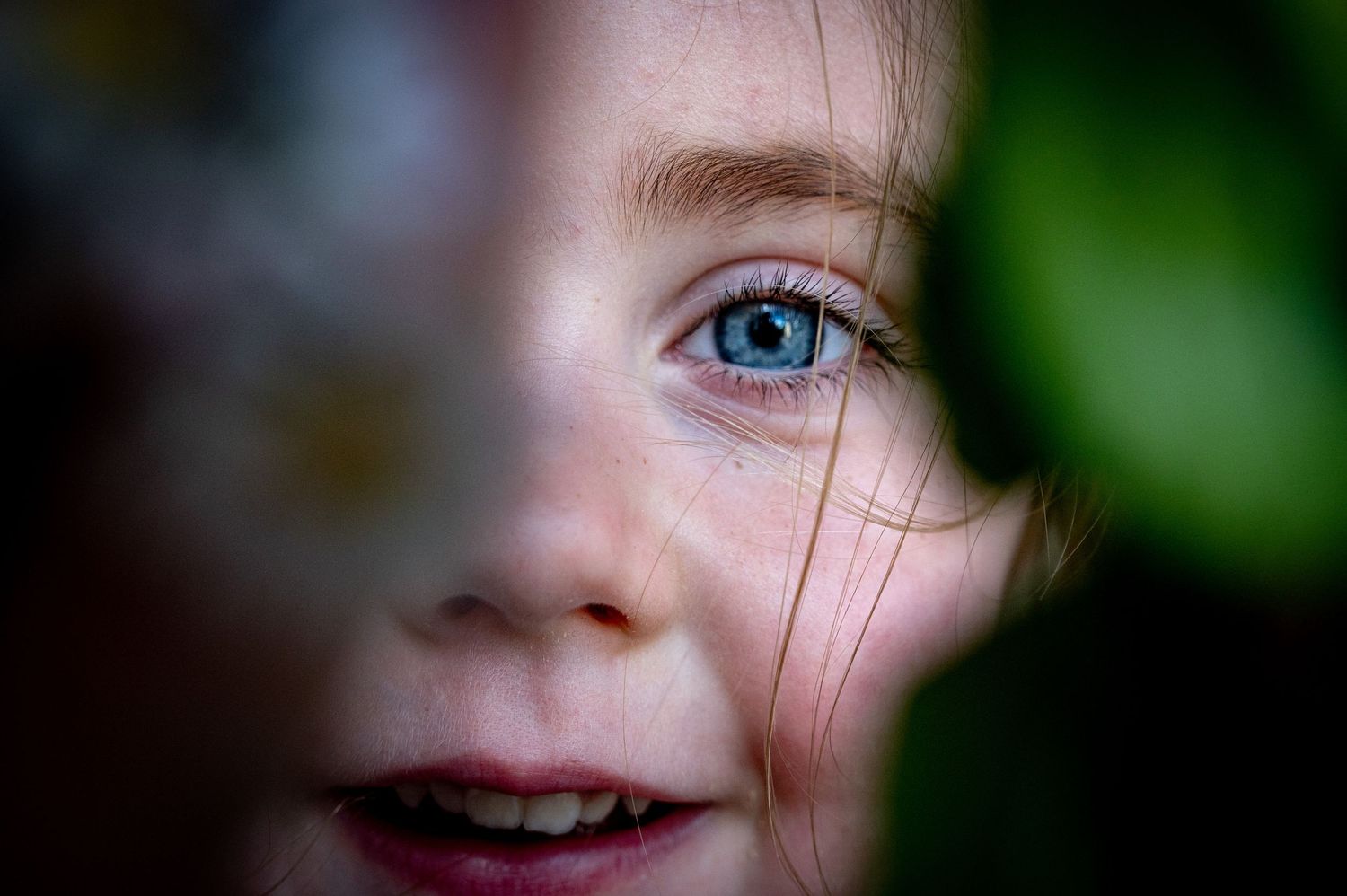close up of toddlers face big blue eyes family documentary photography waterford eleanor barry photography newborn waterford munster