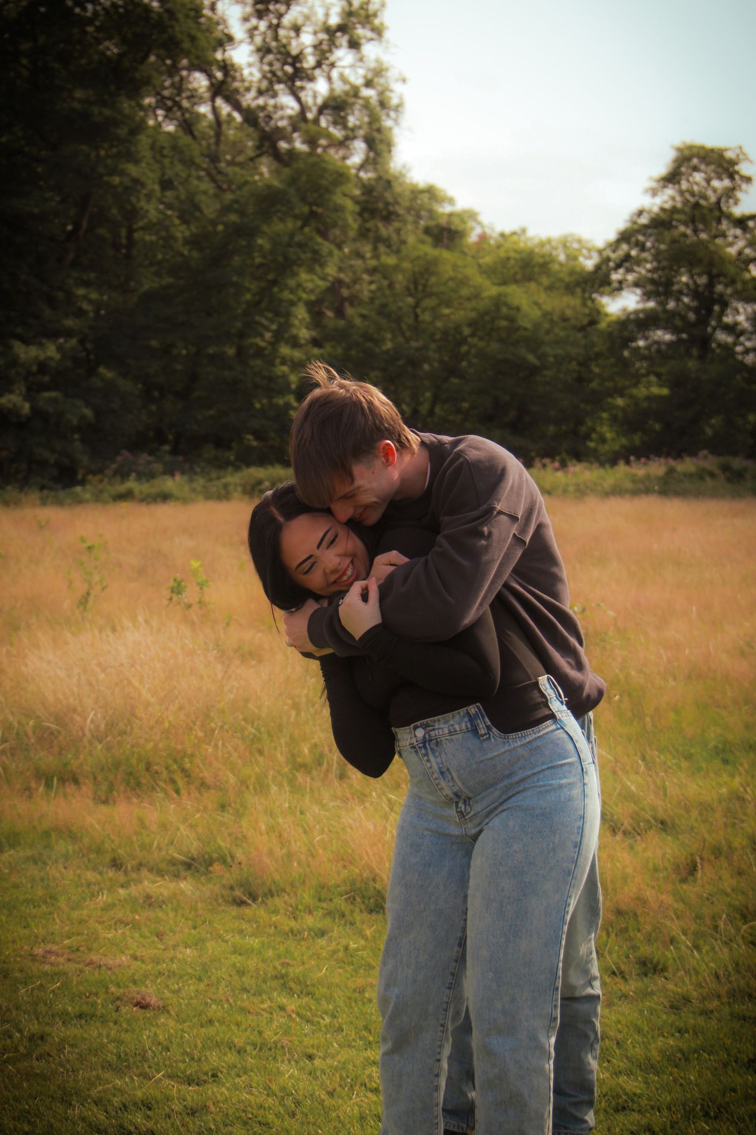 Romantic couples session