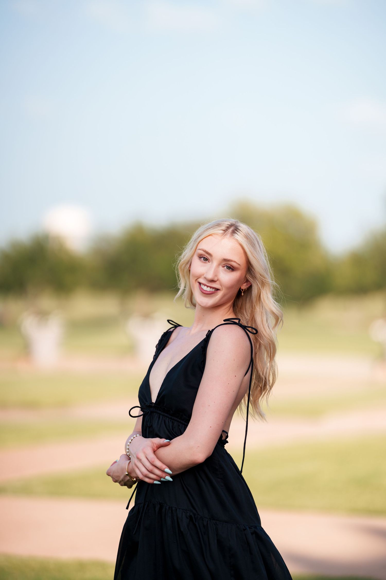 Outdoor portrait session in College Station, Texas