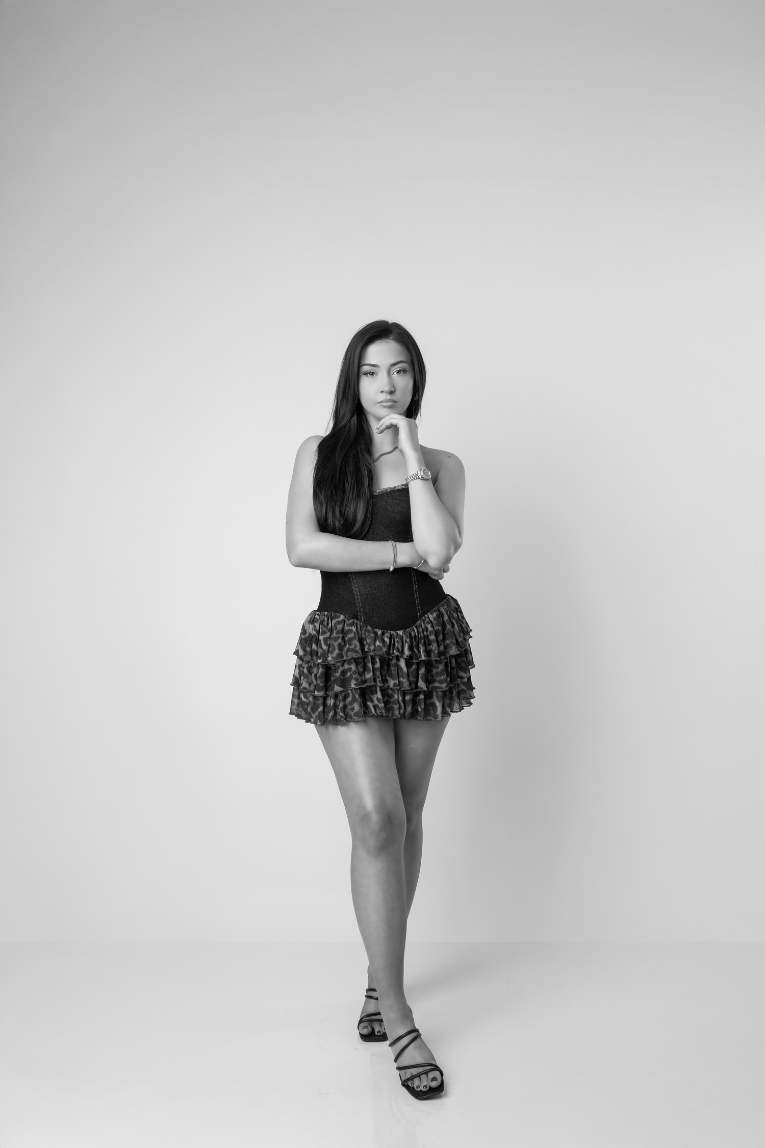 Studio portrait of a client photographed by Studio 23 TTL in College Station, Texas