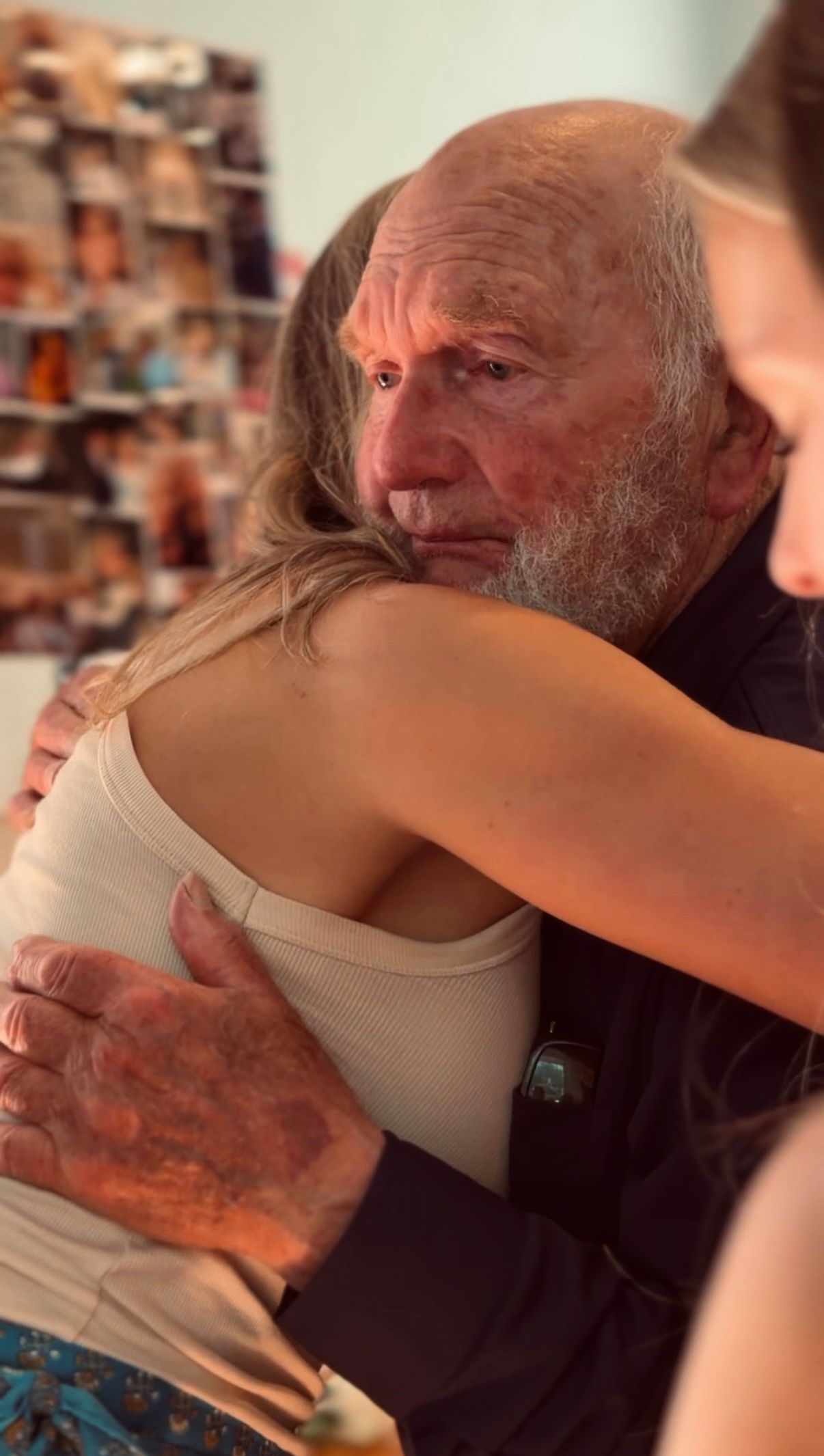 Grandfather Hug
