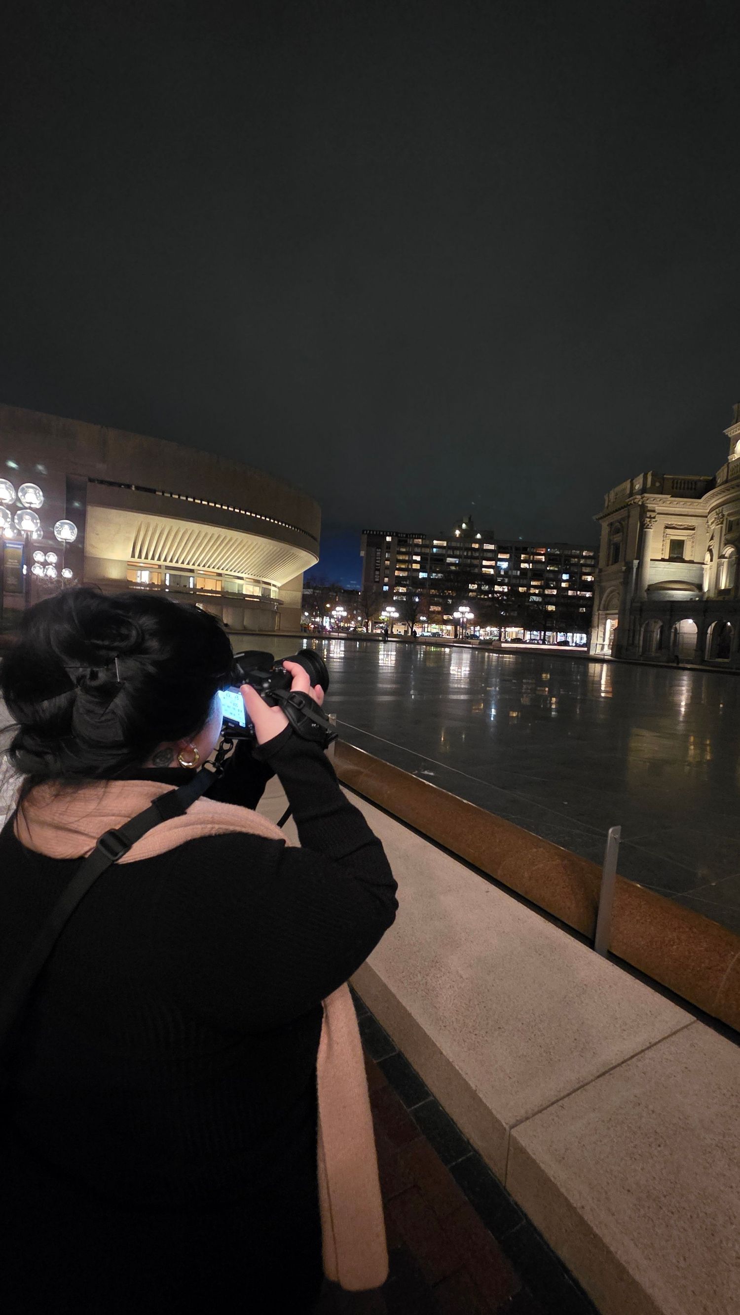 Photographer Macayla in a candid moment