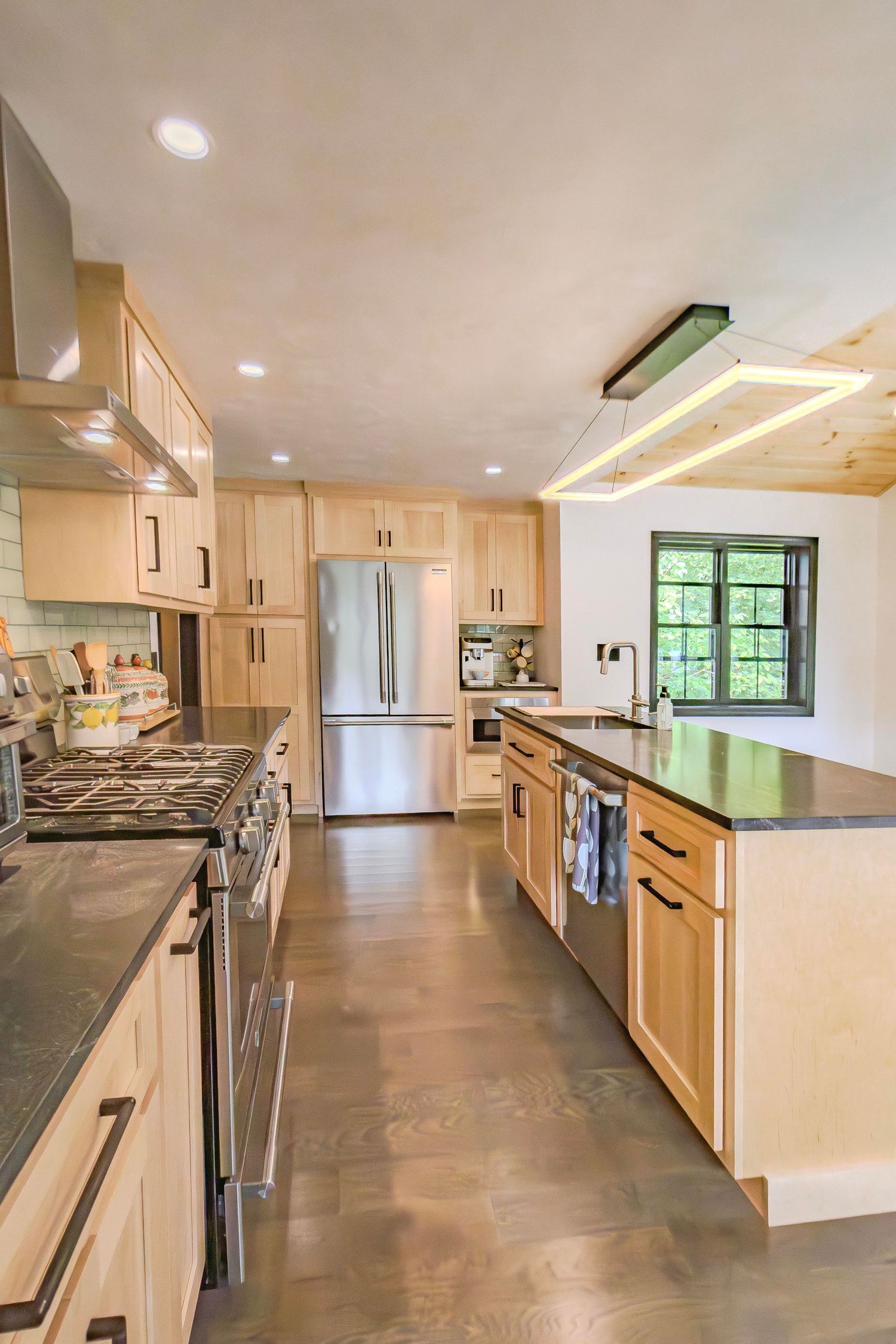 Kitchen interior for real estate listing