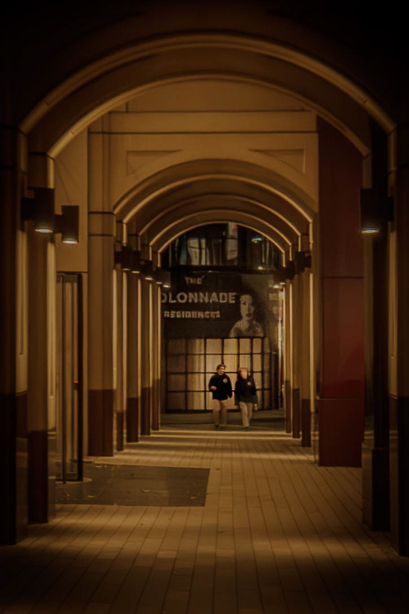 Structural perspective photograph showcasing architectural elements