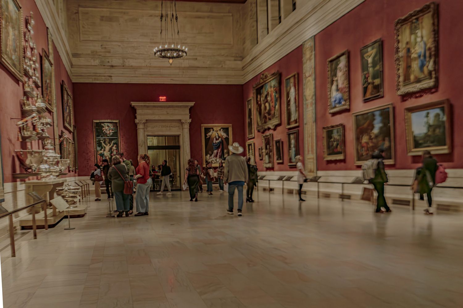 capturing natural scenery of the Boston Museum