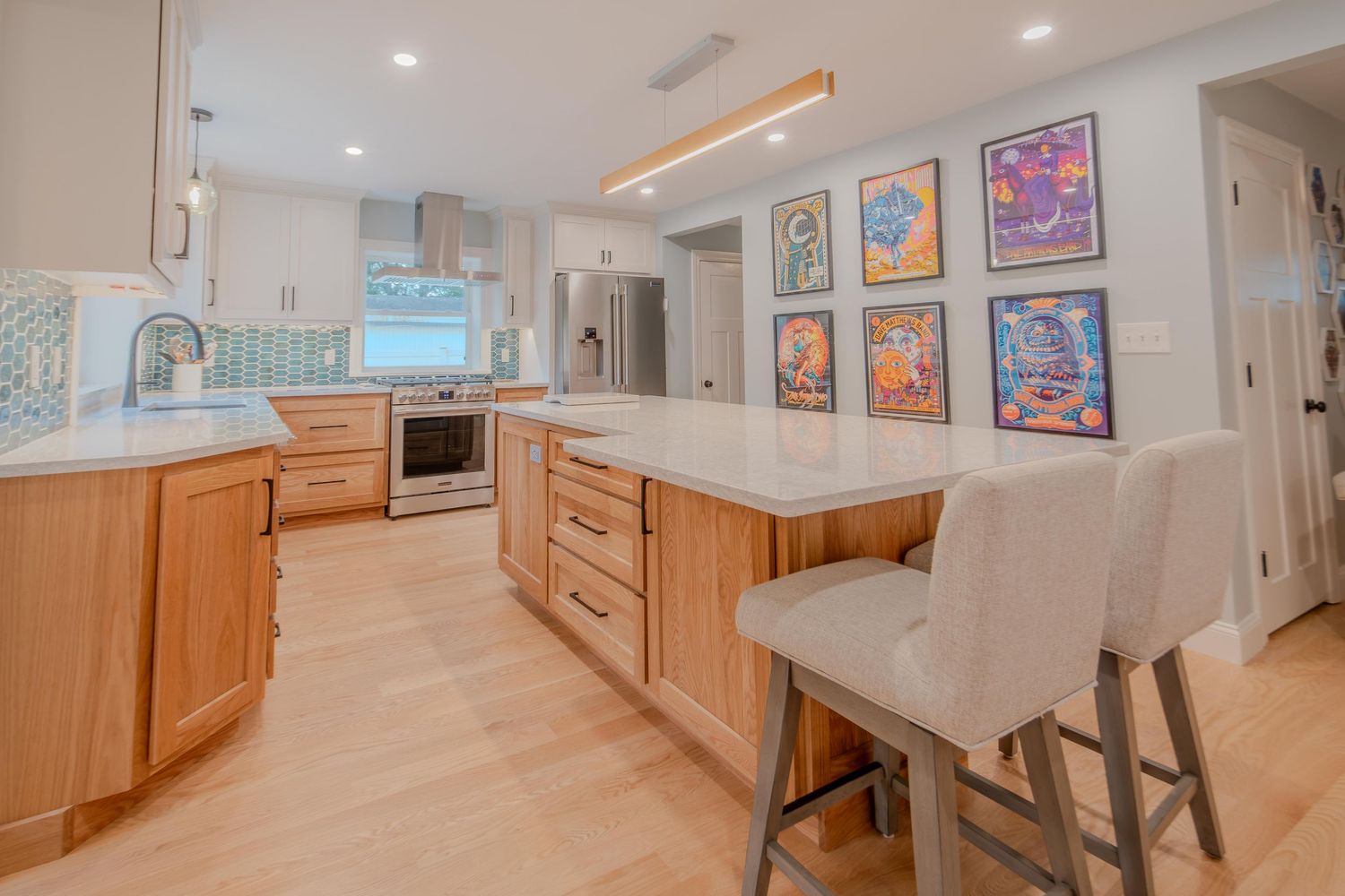 Kitchen interior for real estate listing
