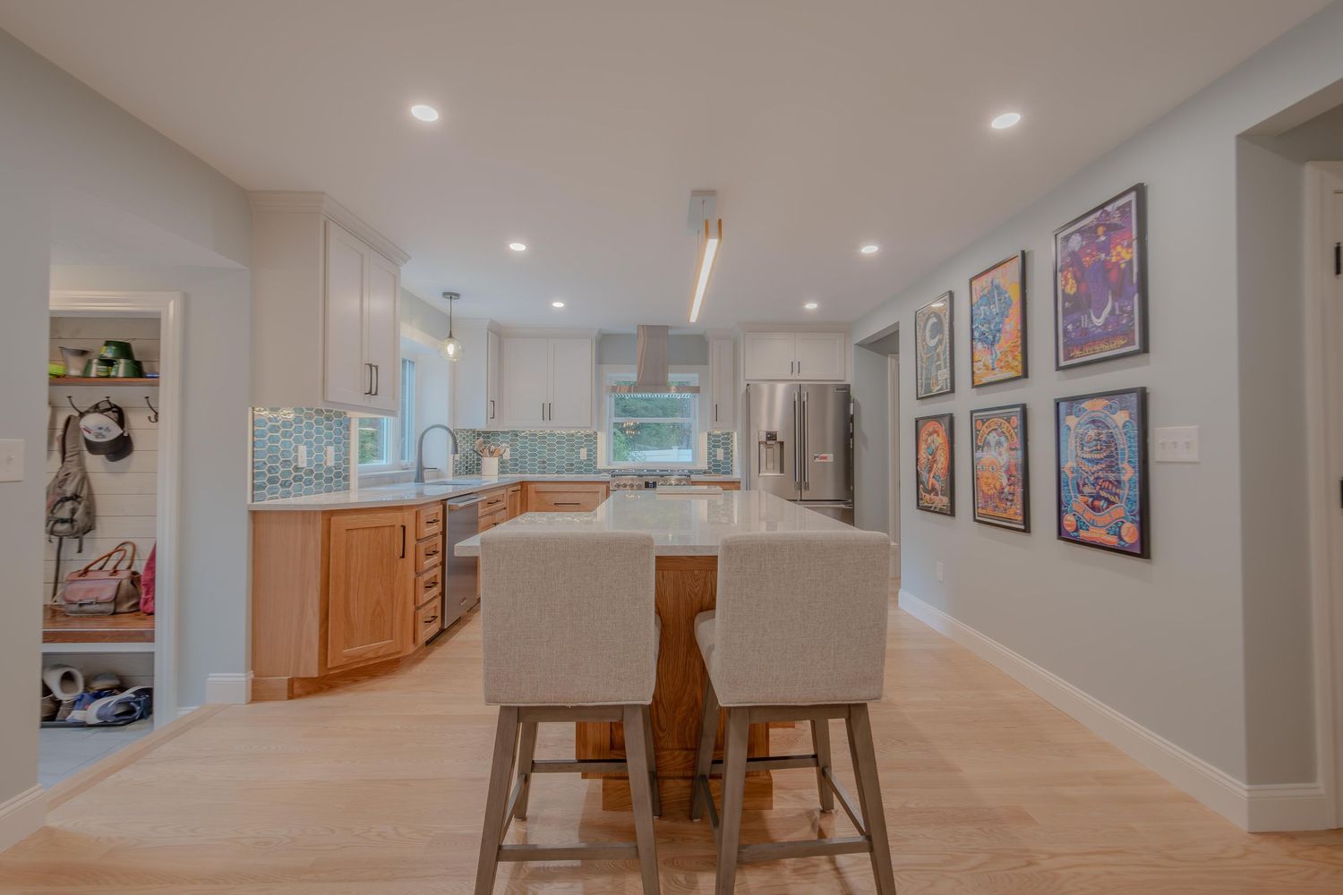 Kitchen interior for real estate listing