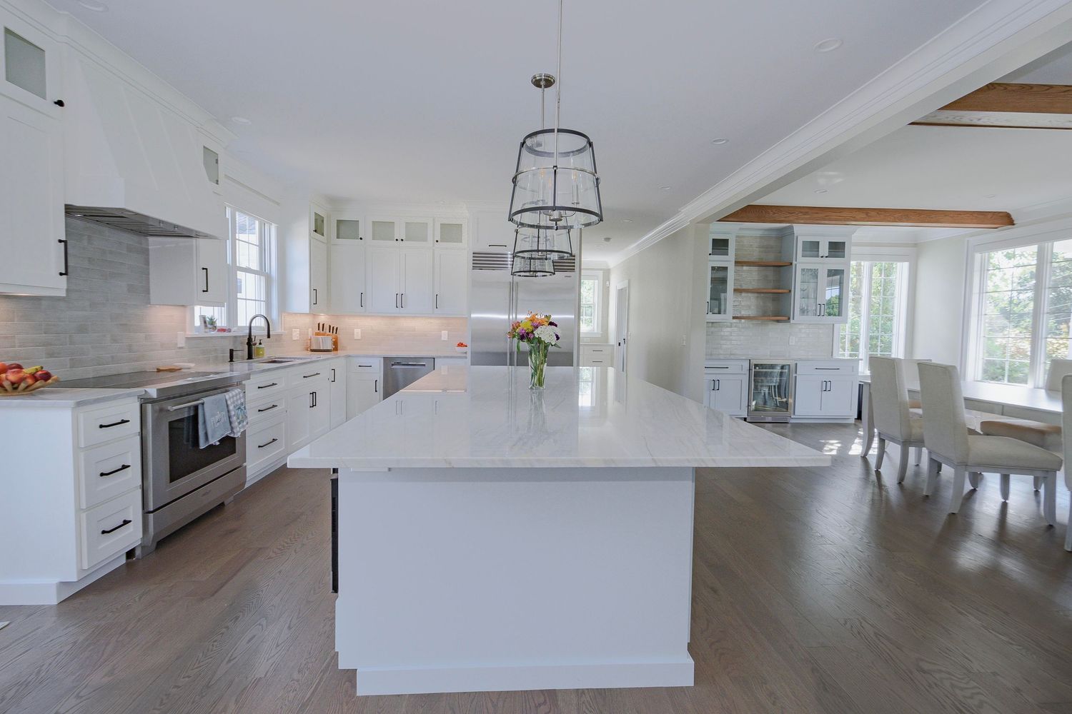 Kitchen interior for real estate listing