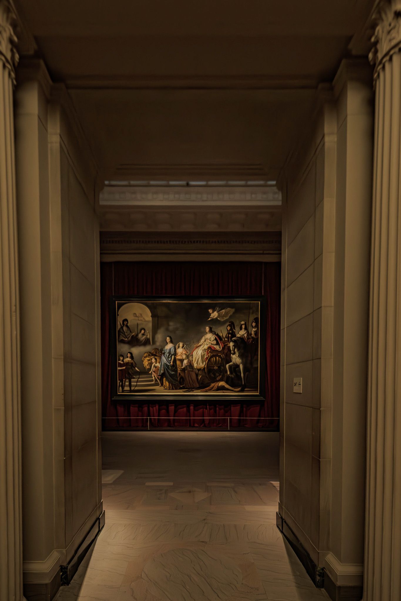 Structural perspective photograph showcasing architectural elements