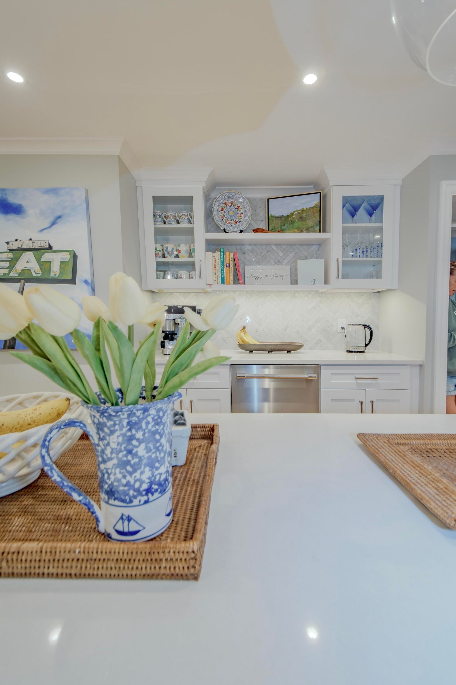 Kitchen interior for real estate listing