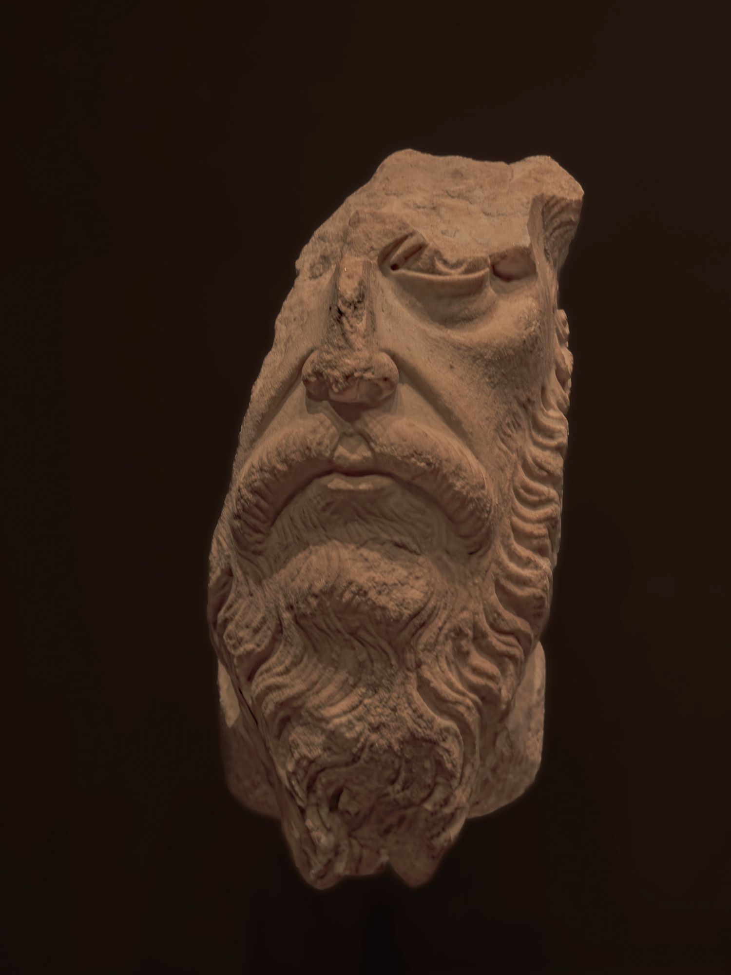 Photograph of a statue