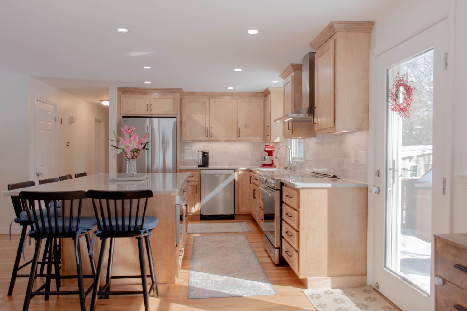 Kitchen interior for real estate listing