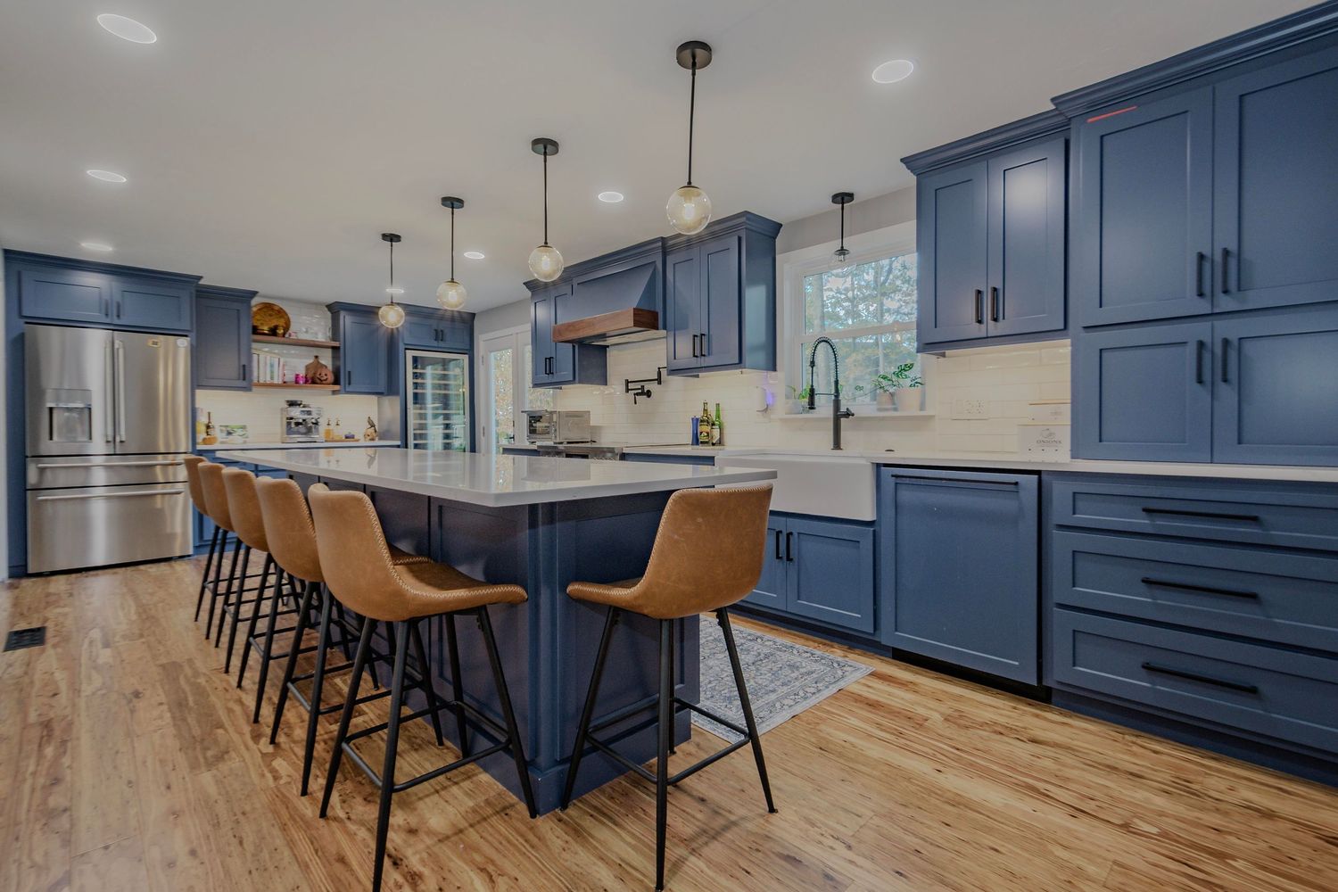 Kitchen interior for real estate listing
