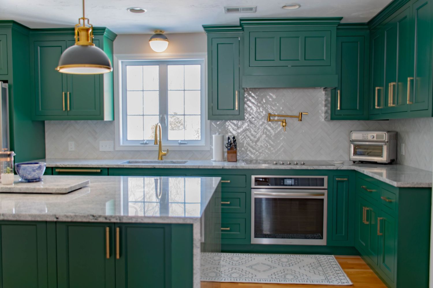 Kitchen interior for real estate listing