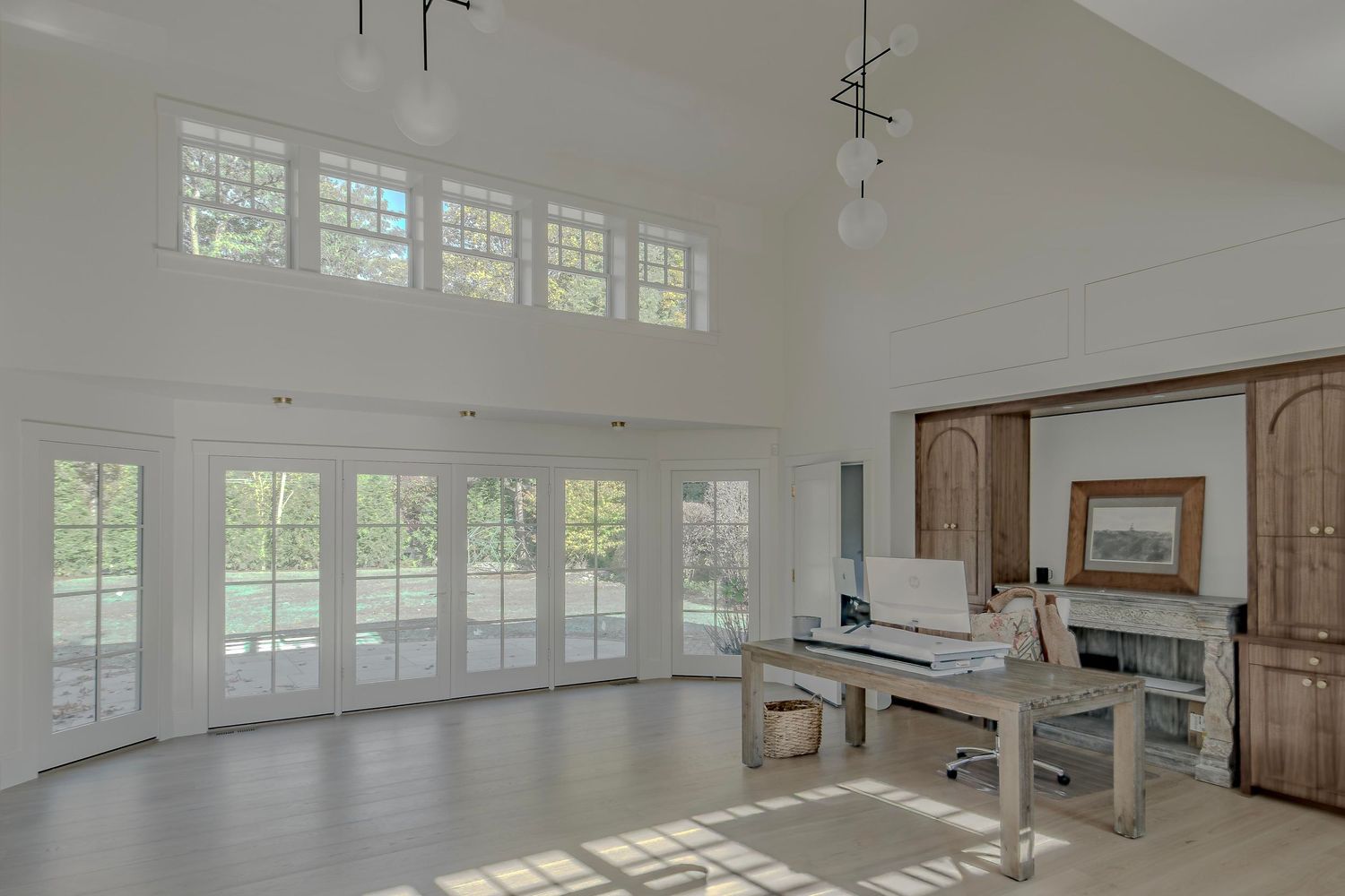 Office interior for real estate listing