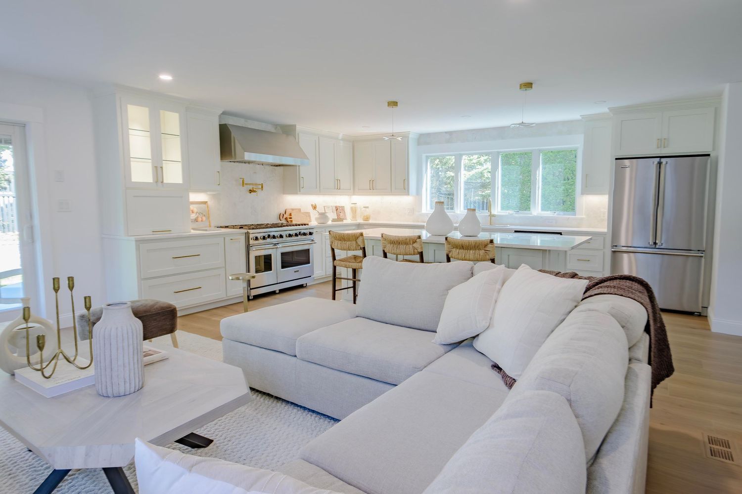 Kitchen interior for real estate listing