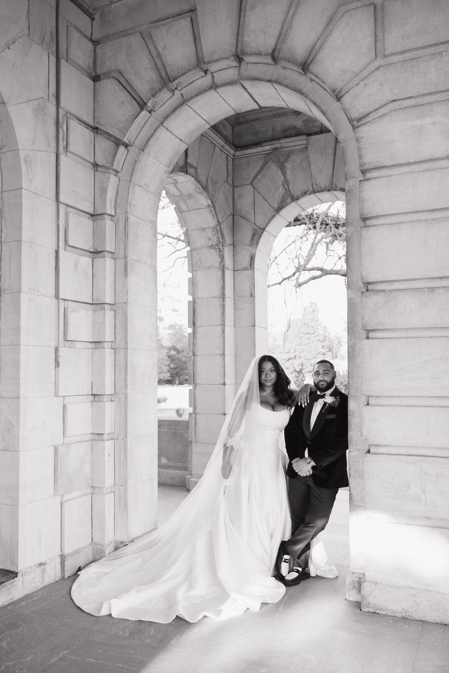 Elkins Estate couple bride and groom wedding Philadelphia wedding photographer engagement