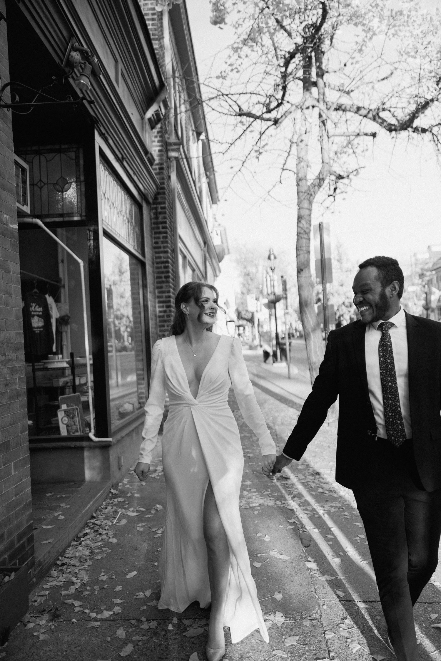 Cafe engagement session in philadelphia chestnut hill char and stave Philly Wedding Photographer