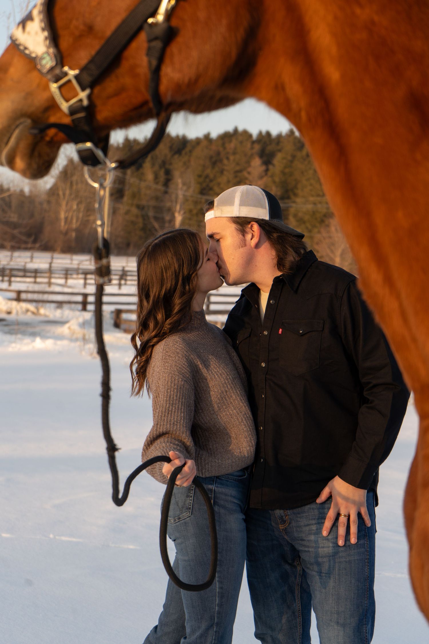 western themed couples photoshoot ontario cinematic photographer
