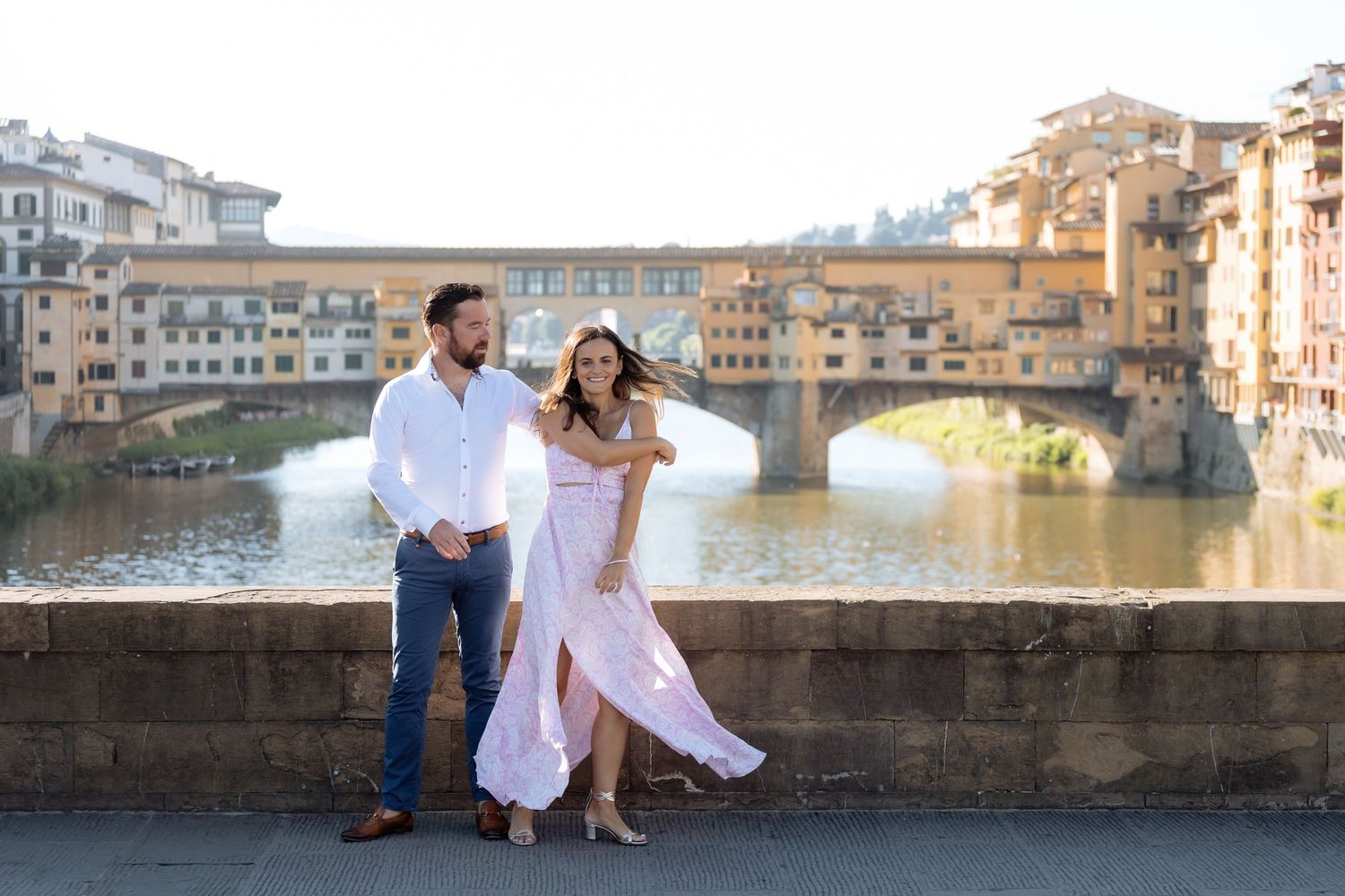 Tuscany engagement photographer in Florence