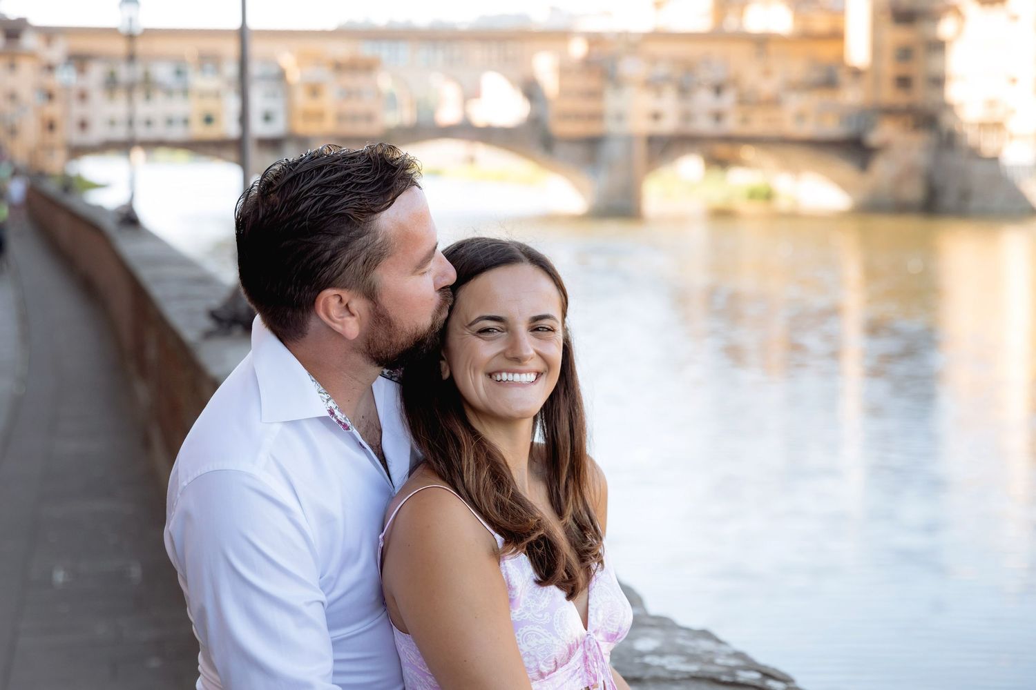 Tuscany engagement photographer in Florence
