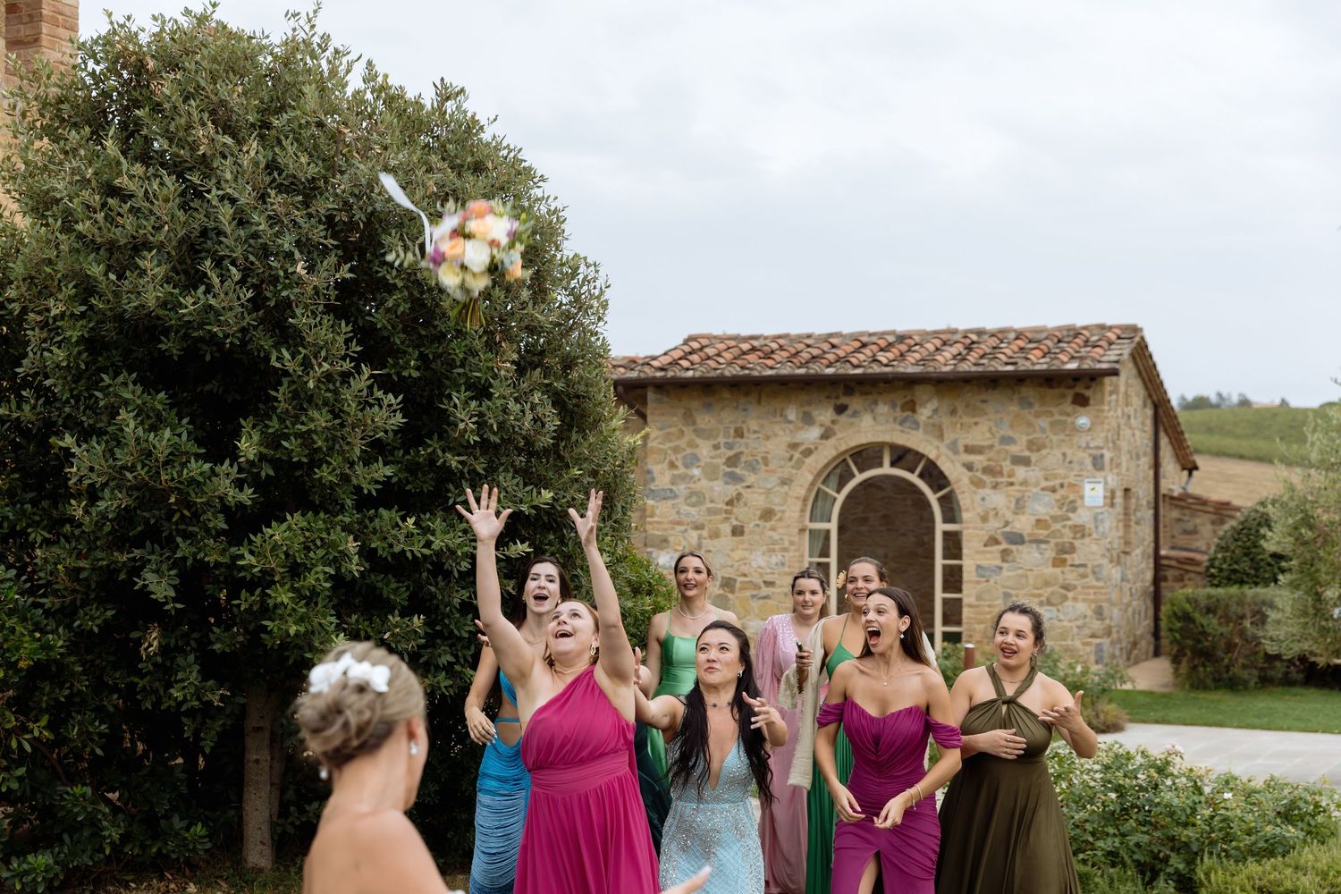 Tuscany wedding photographer in Montalcino at Capanna Suits Hotel
