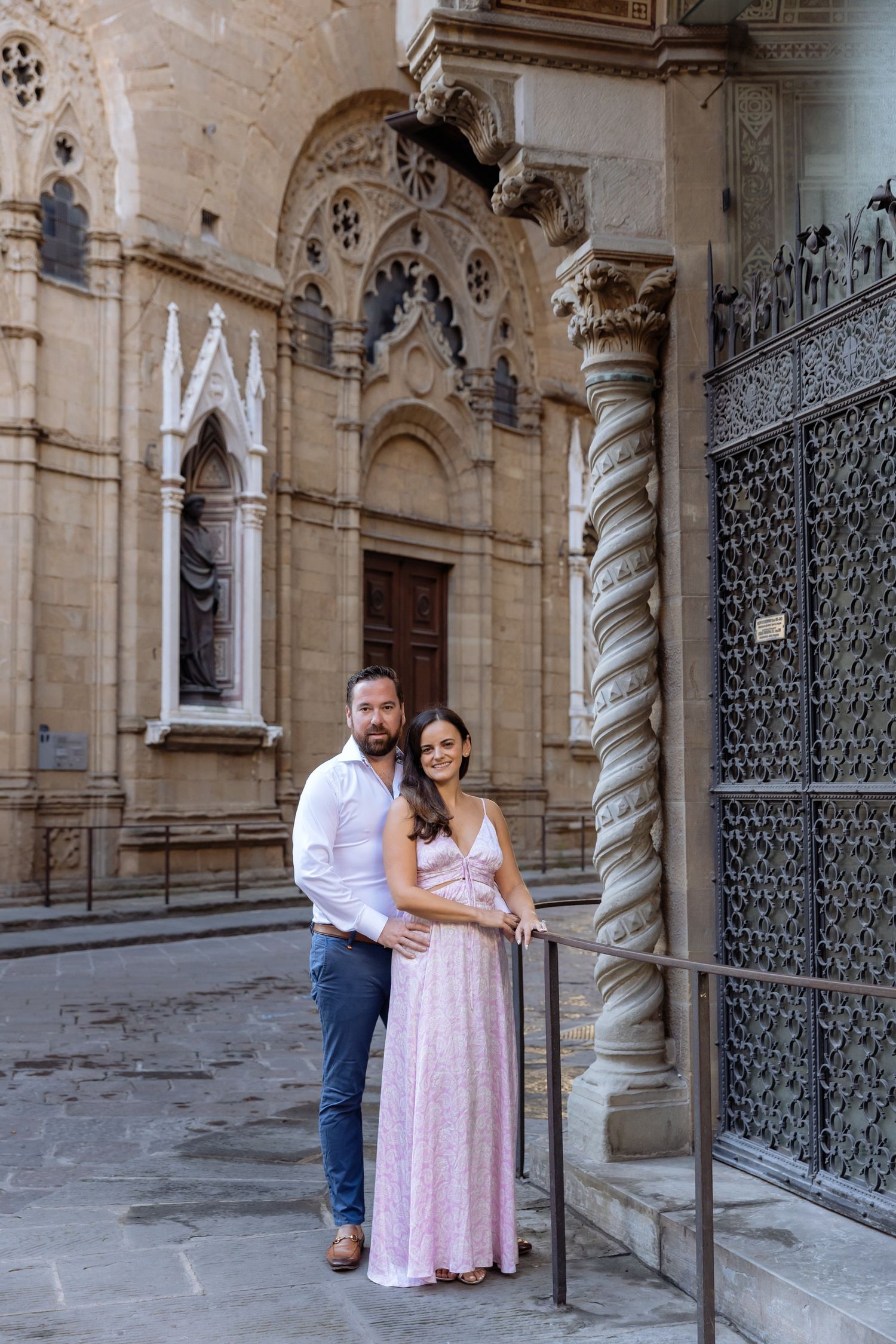 Tuscany engagement photographer in Florence