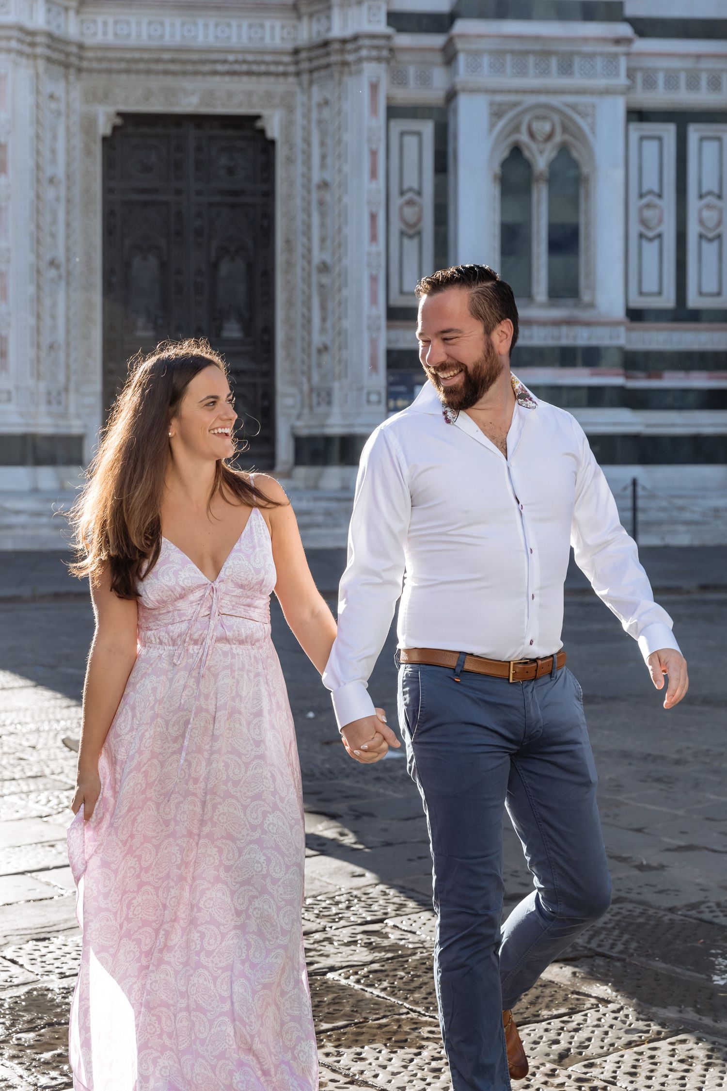 Tuscany engagement photographer in Florence