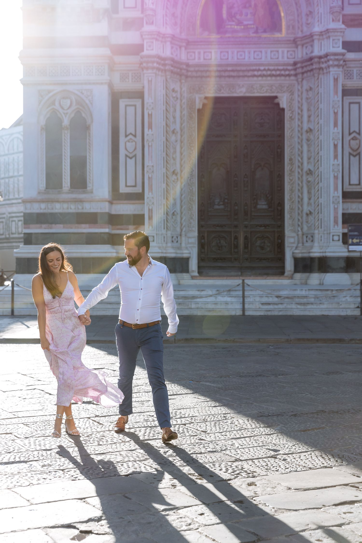 Tuscany engagement photographer in Florence