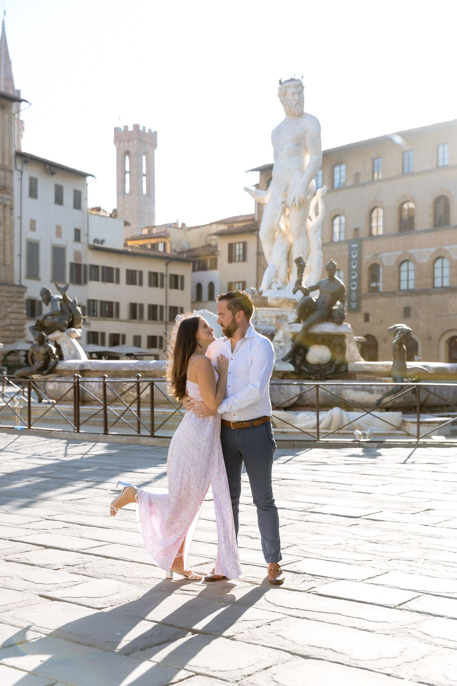 Tuscany engagement photographer in Florence